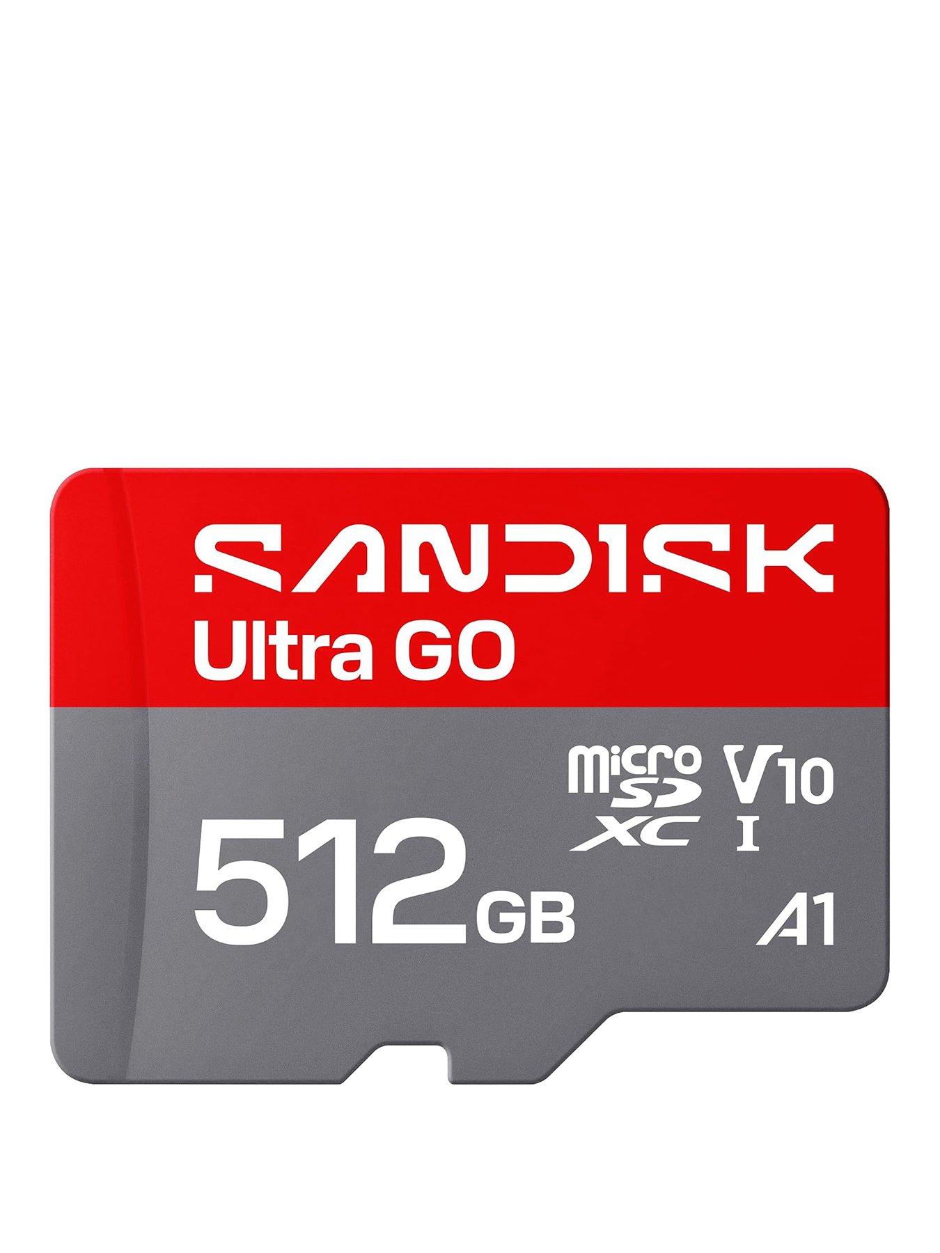 Image 1 of 4 of SanDisk SanDisk Ultra microSDXC 512GB + SD Adapter