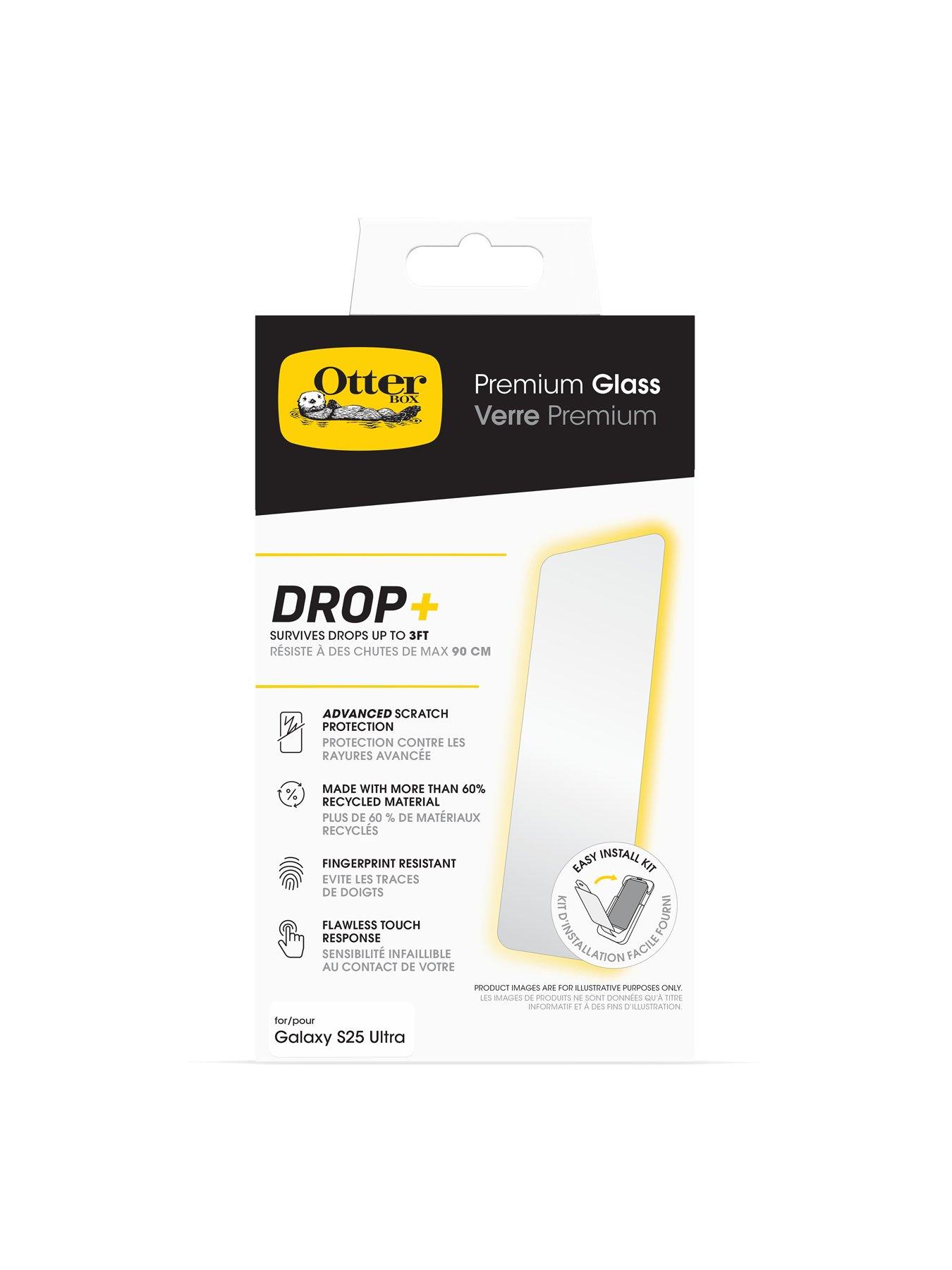 Image 4 of 4 of Otterbox OtterBox Premium Glass Samsung Galaxy S25 Ultra clear screen protector