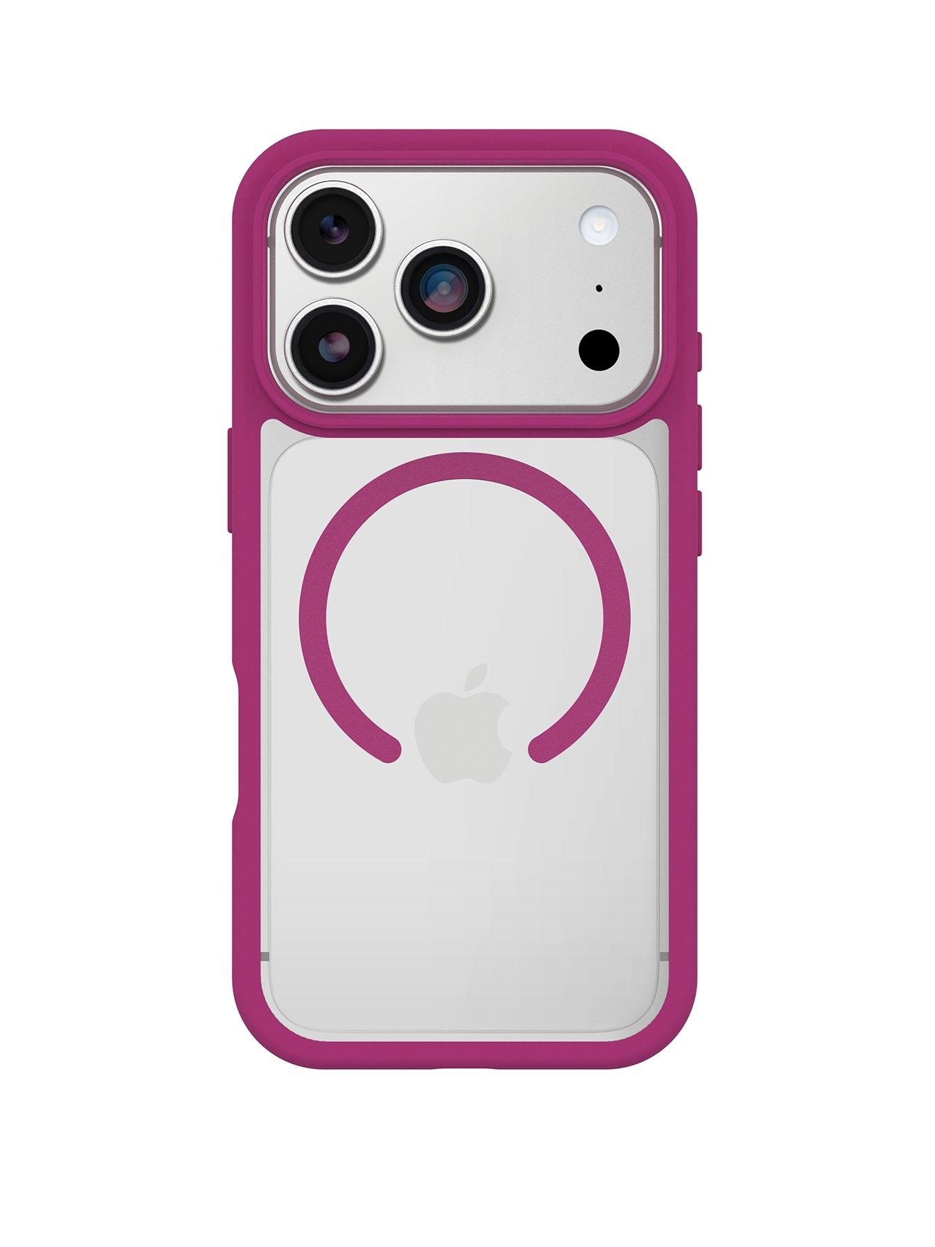 Otterbox OtterBox React MagSafe Apple iPhone 17 Pro Rose Crystal - clear/pink