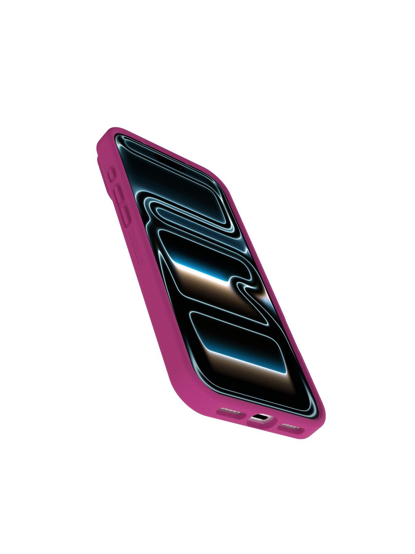 Image 3 of 5 of Otterbox React MagSafe Apple iPhone 17 Pro Max case Rose Crystal - clear/pink
