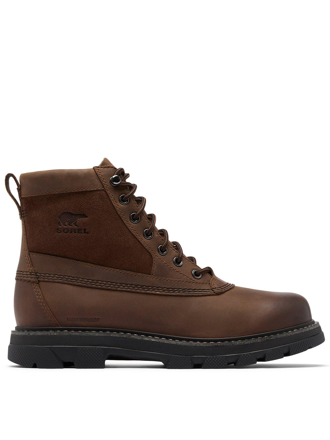 Image 1 of 6 of SOREL Mens Lark-47 Waterproof Boots - Brown