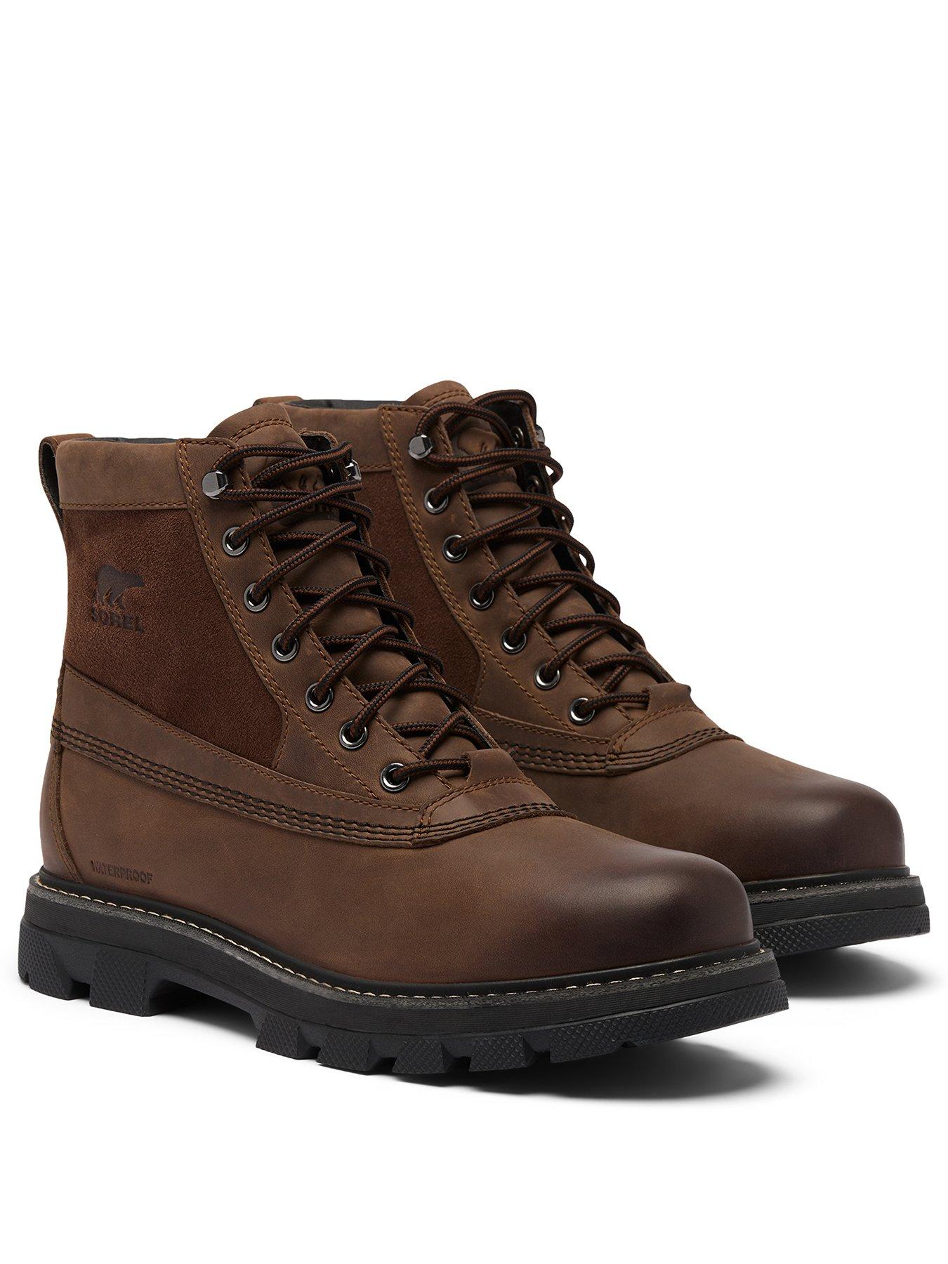 Image 2 of 6 of SOREL Mens Lark-47 Waterproof Boots - Brown