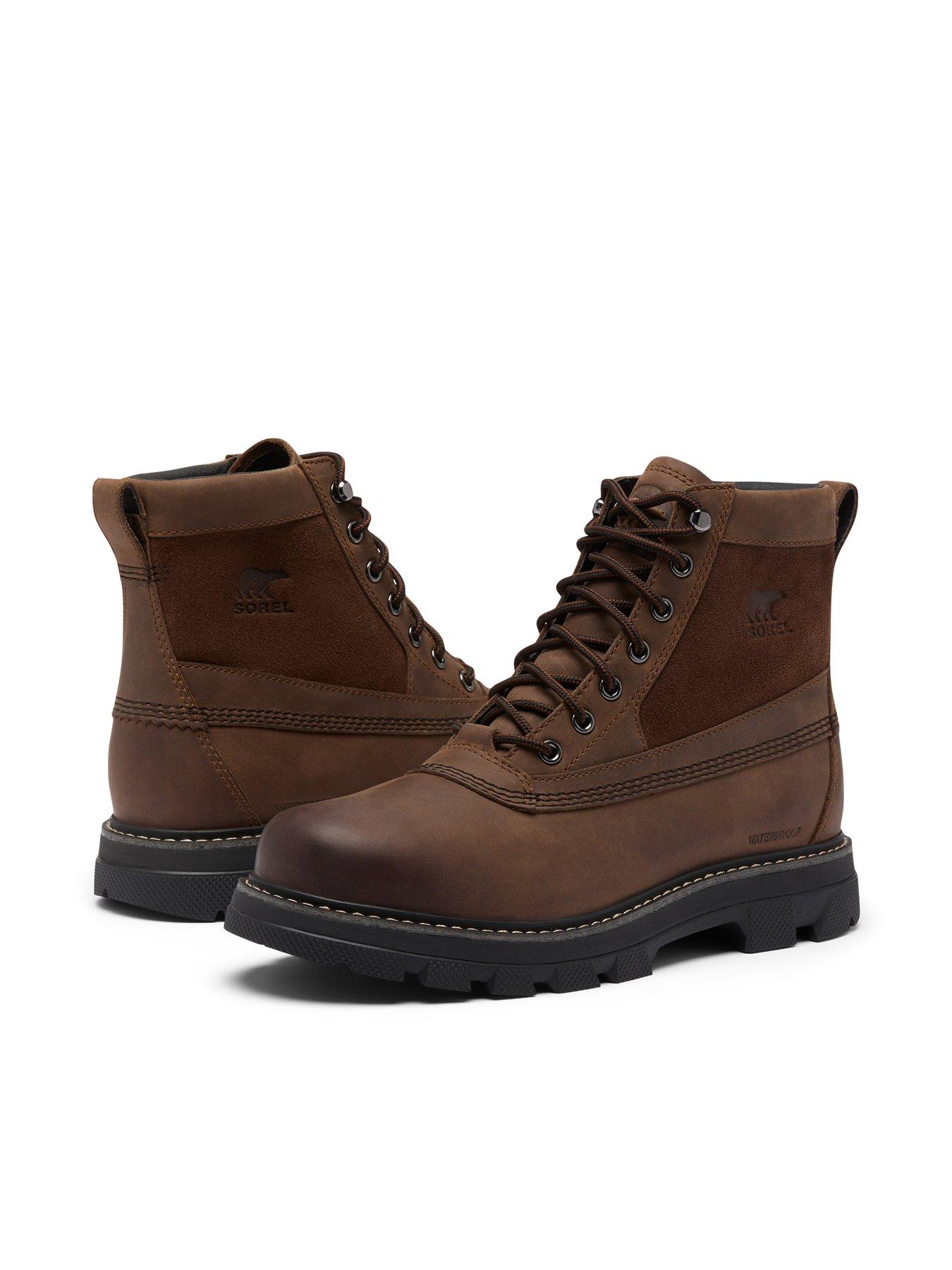 Image 6 of 6 of SOREL Mens Lark-47 Waterproof Boots - Brown