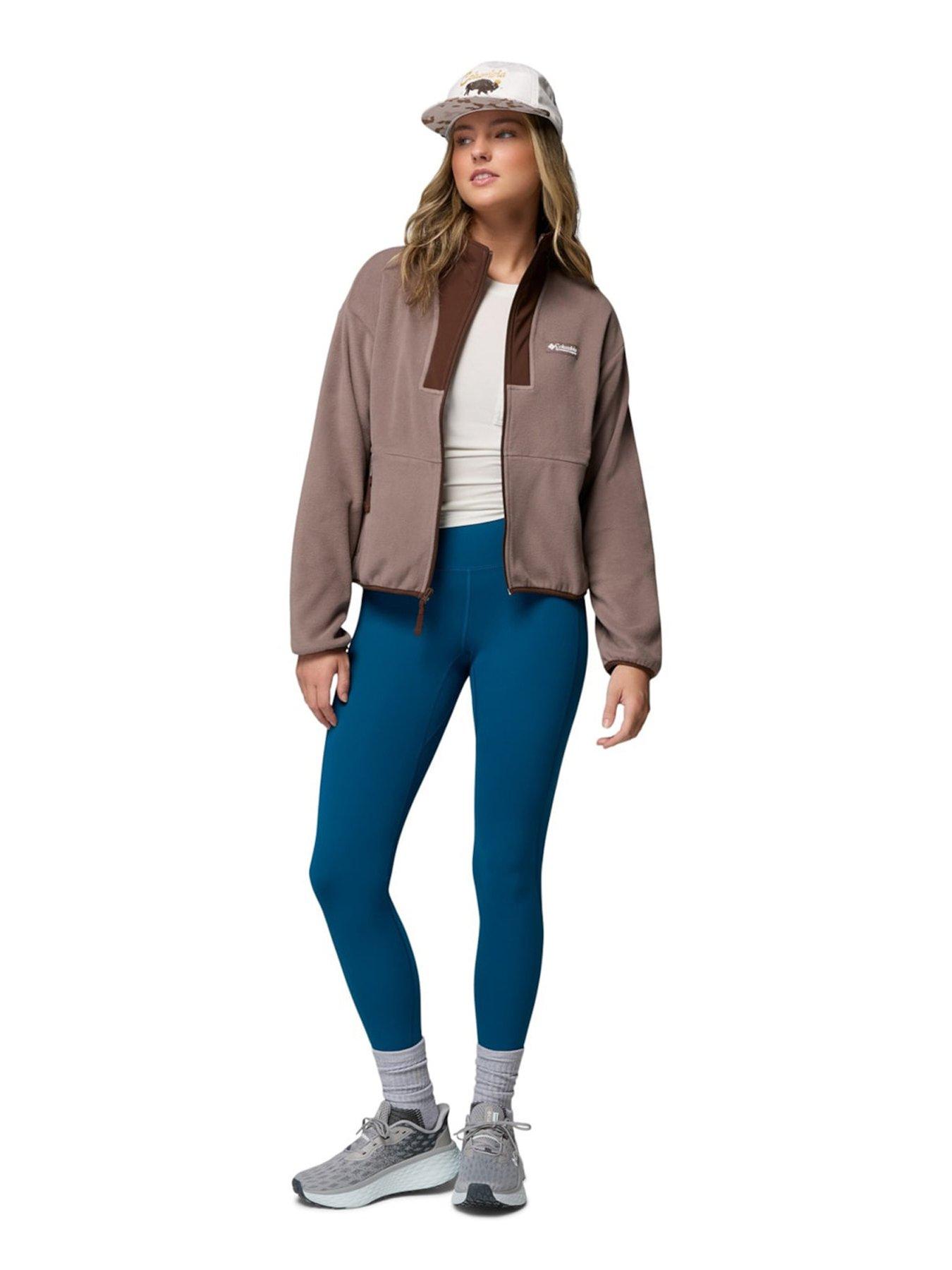 Image 3 of 5 of Columbia Ladies Sequoia Grove Ii Full Zip Fleece -iron/tobacco