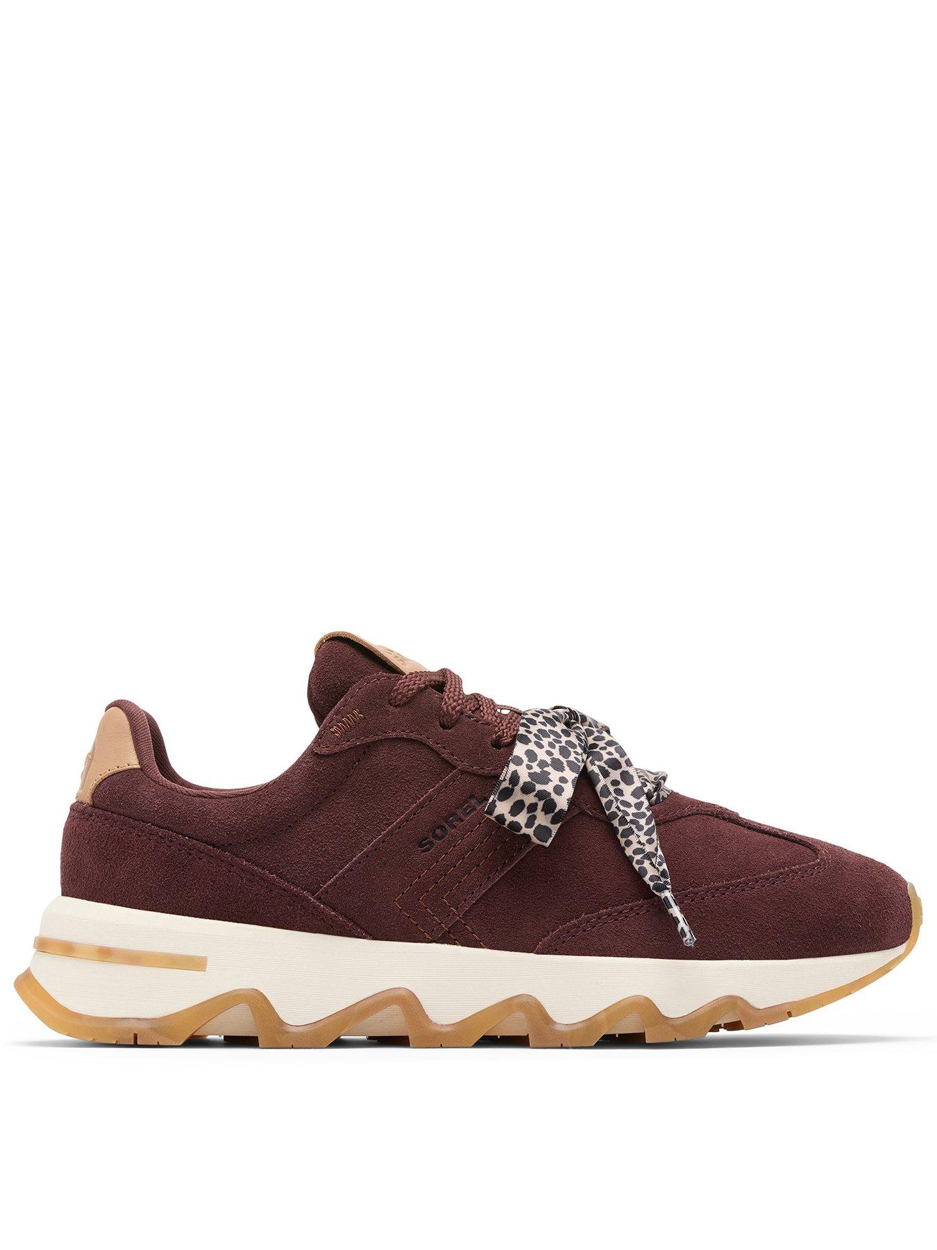 Image 1 of 6 of SOREL Womens Kinetic Ember Lx Trainers - Burgundy