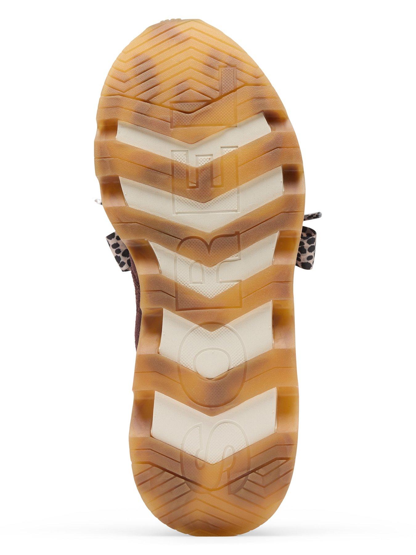 Image 5 of 6 of SOREL Womens Kinetic Ember Lx Trainers - Burgundy