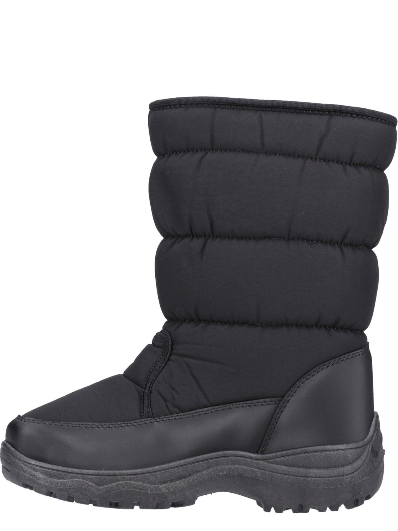 Image 4 of 5 of Cotswold Ladies Welland Warm Lined Waterproof Snowboots - Black