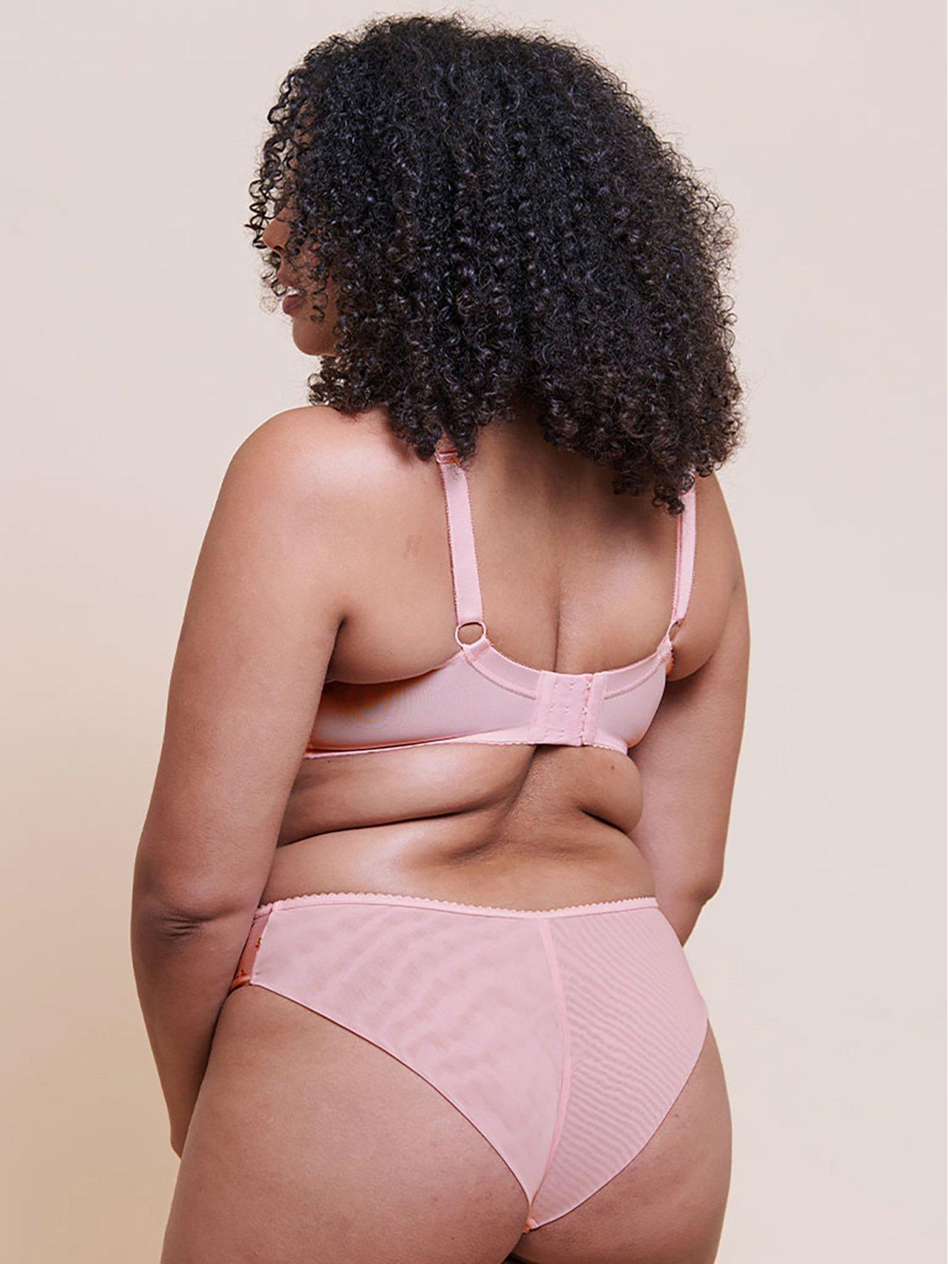 Image 2 of 6 of Curvy Kate Spellbound Printed Balcony Bra - Blush Floral Print