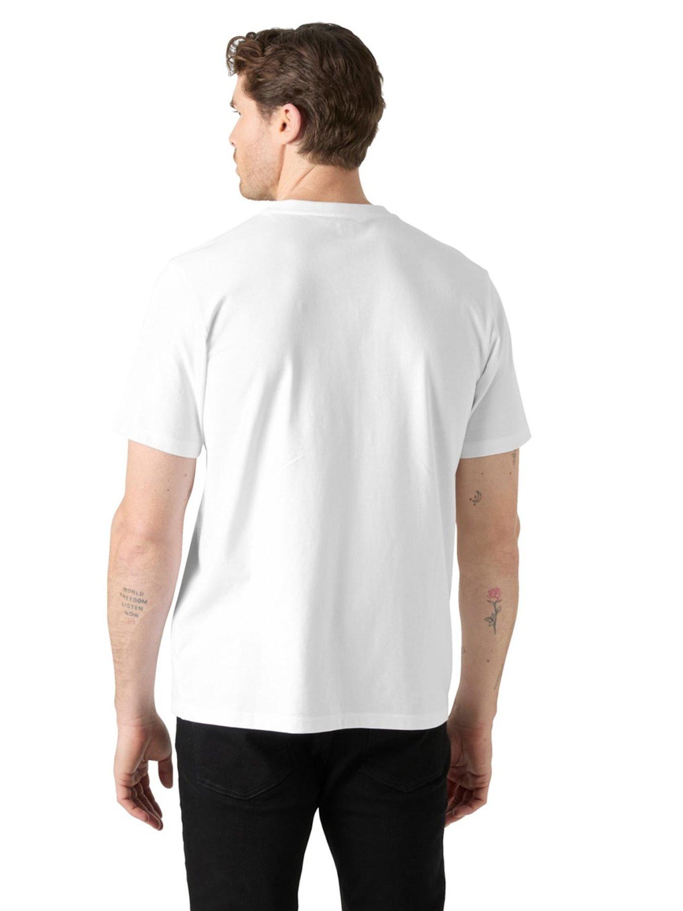 Image 2 of 5 of Helly Hansen Mens Staple T-Shirt - White