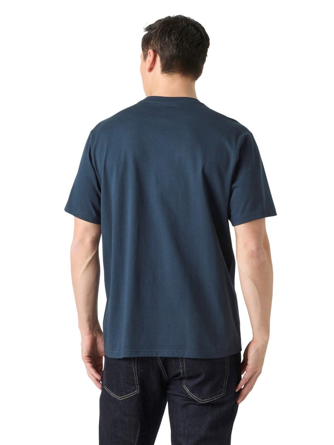 Image 2 of 5 of Helly Hansen Mens Staple T-Shirt - Navy