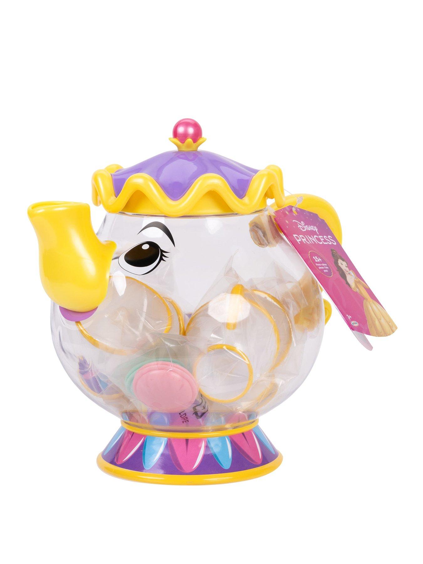 Image 1 of 7 of Disney Princess Dp Belle Teapot Set