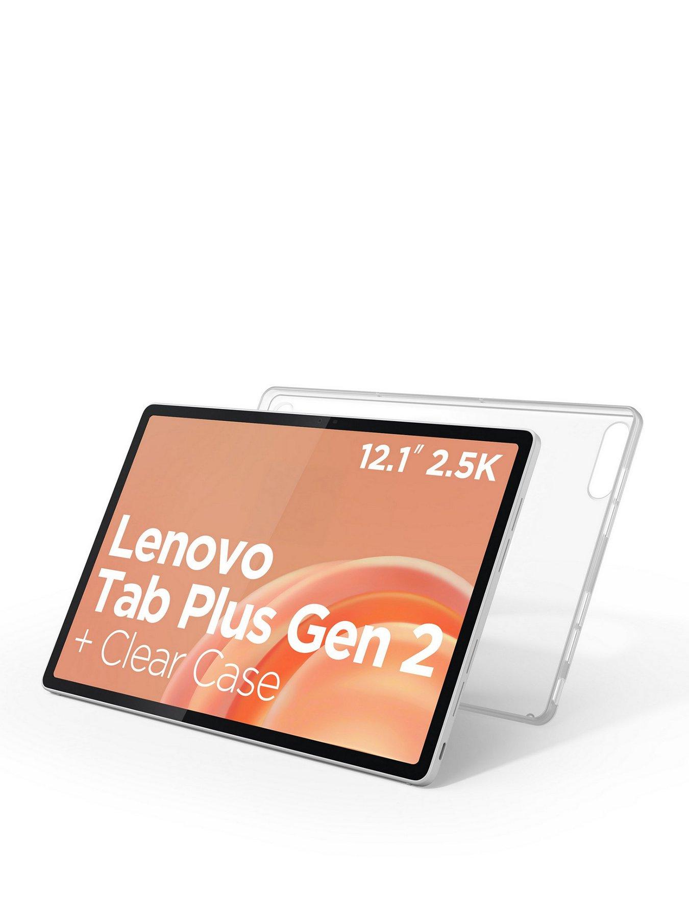 Lenovo Tab Plus Gen 2 12.1 Tablet - 8GB RAM, 256GB Storage - White