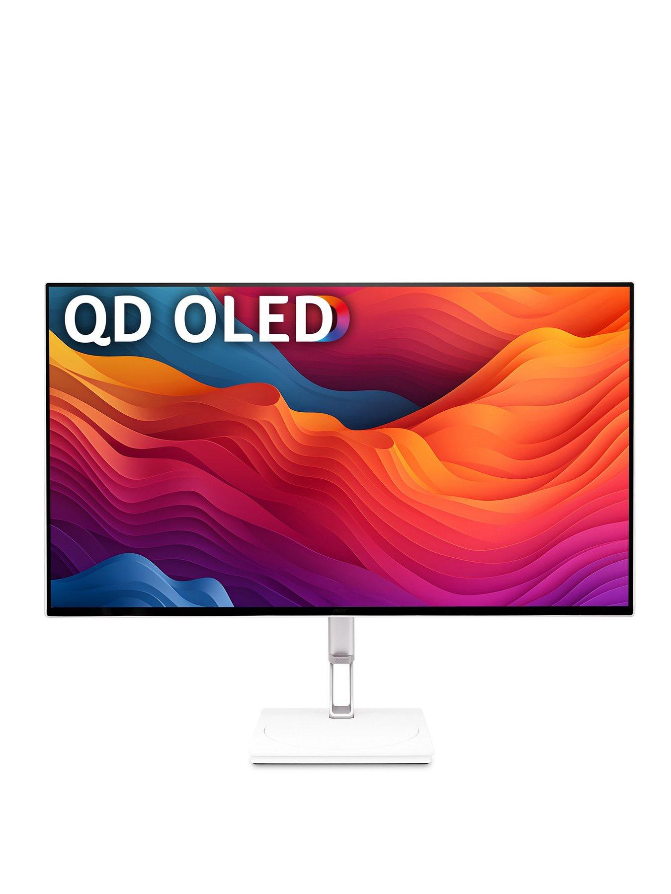 Image 1 of 7 of Acer CE270UX 26.5in OLED Monitor - QHD (1440p) - 240Hz - with FreeSync Premium - White