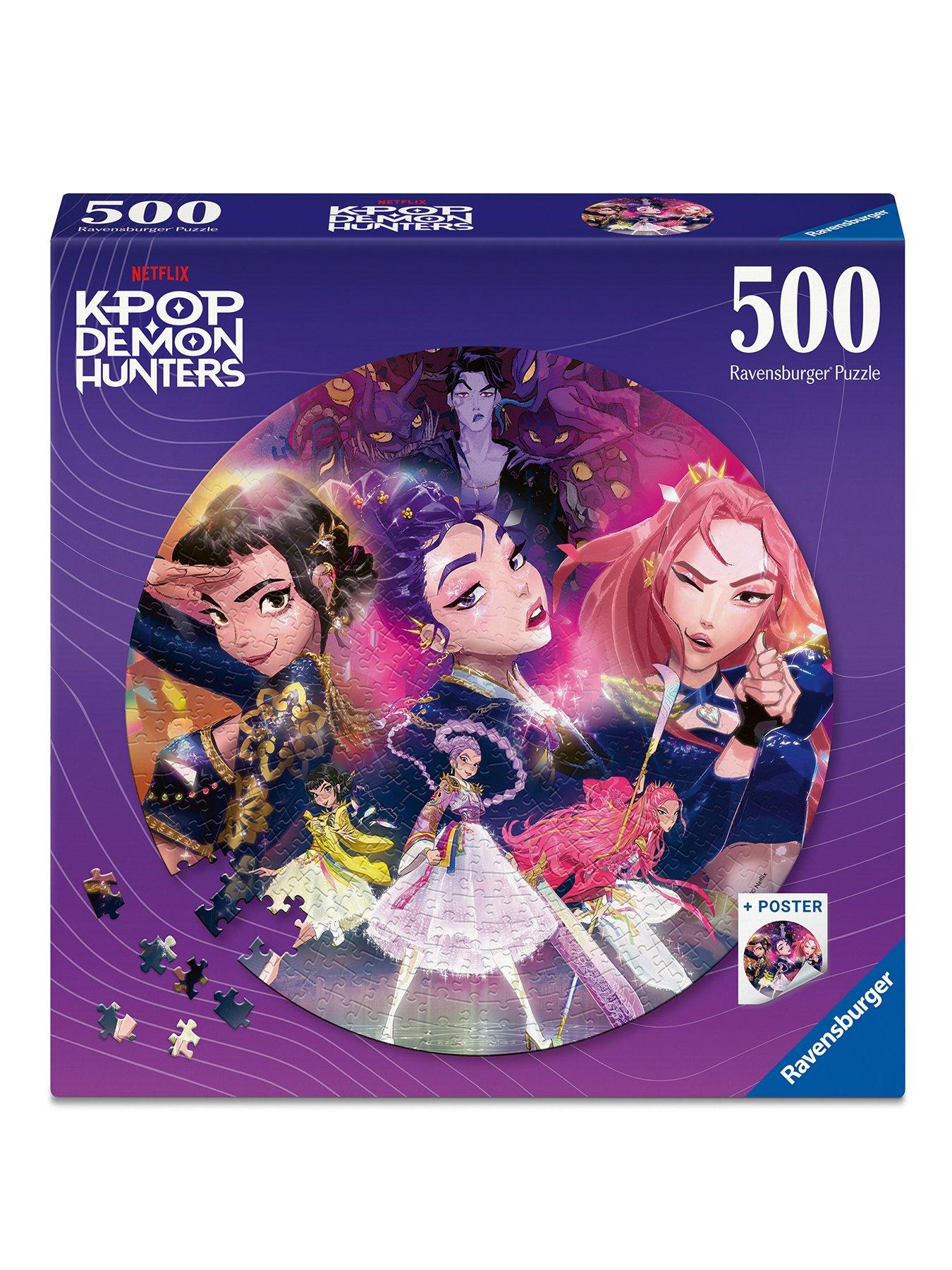 K-Pop Demon Hunters K-Pop Demon Hunters, Circular 500Pc in One Colour