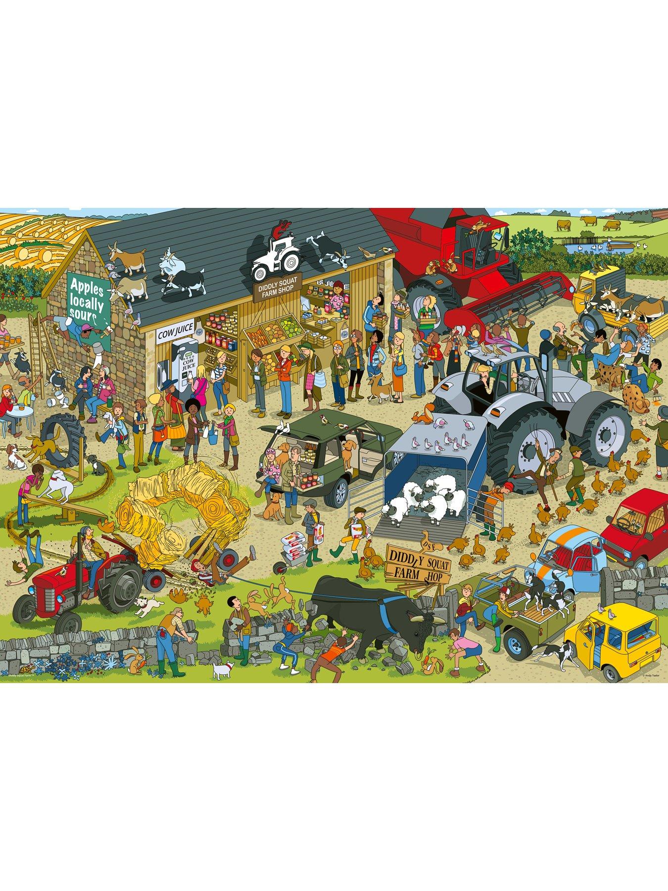 Image 2 of 8 of Ravensburger Diddly Squat Farm, 1000pc