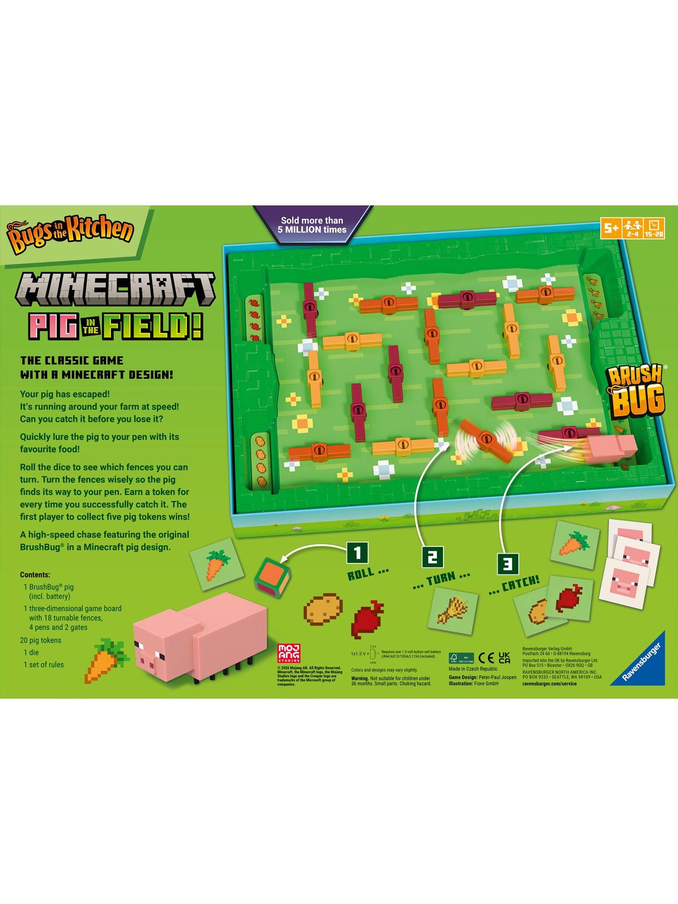 Image 4 of 6 of Minecraft Minecraft Labyrinth Pig in the Field!