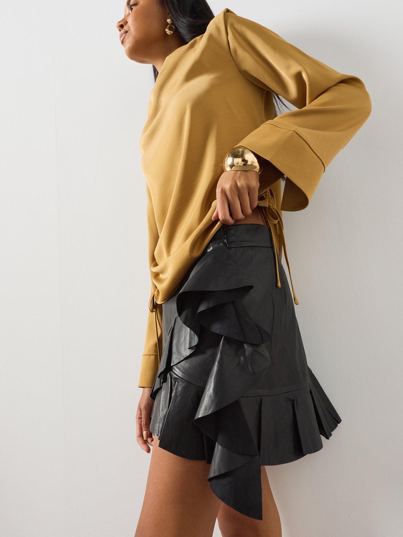 Image 4 of 7 of AllSaints Luana Lea Skirt