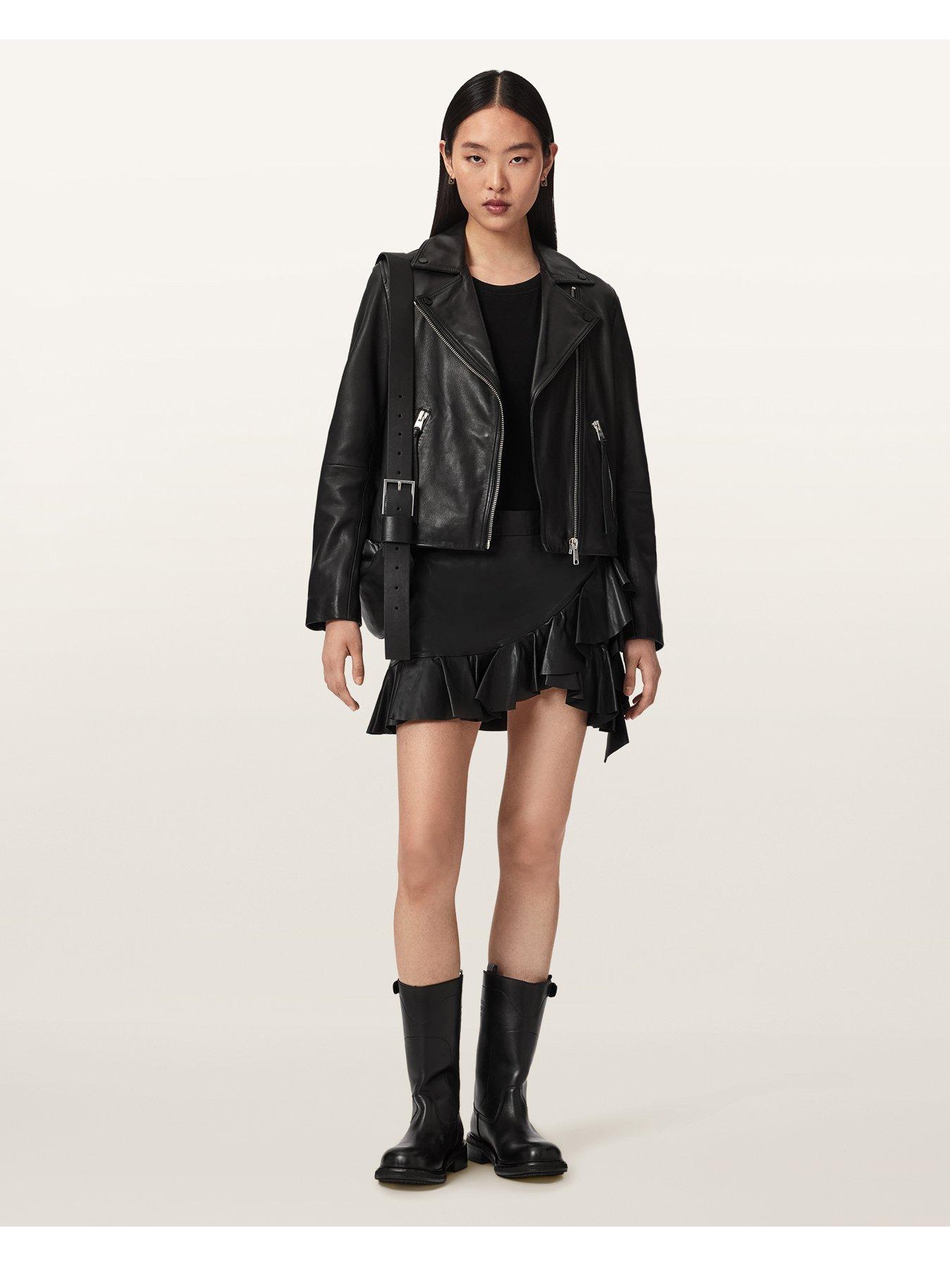 Image 7 of 7 of AllSaints Luana Lea Skirt
