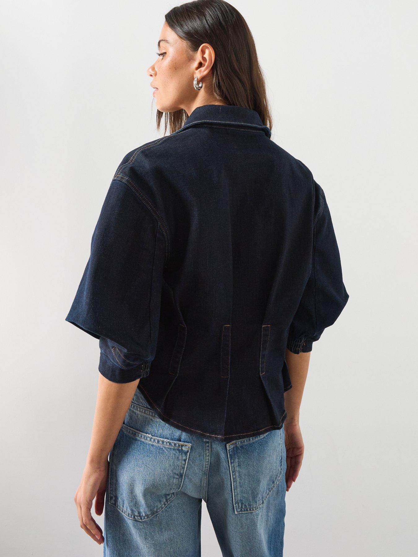 Image 2 of 5 of AllSaints Nancy Denim Shirt