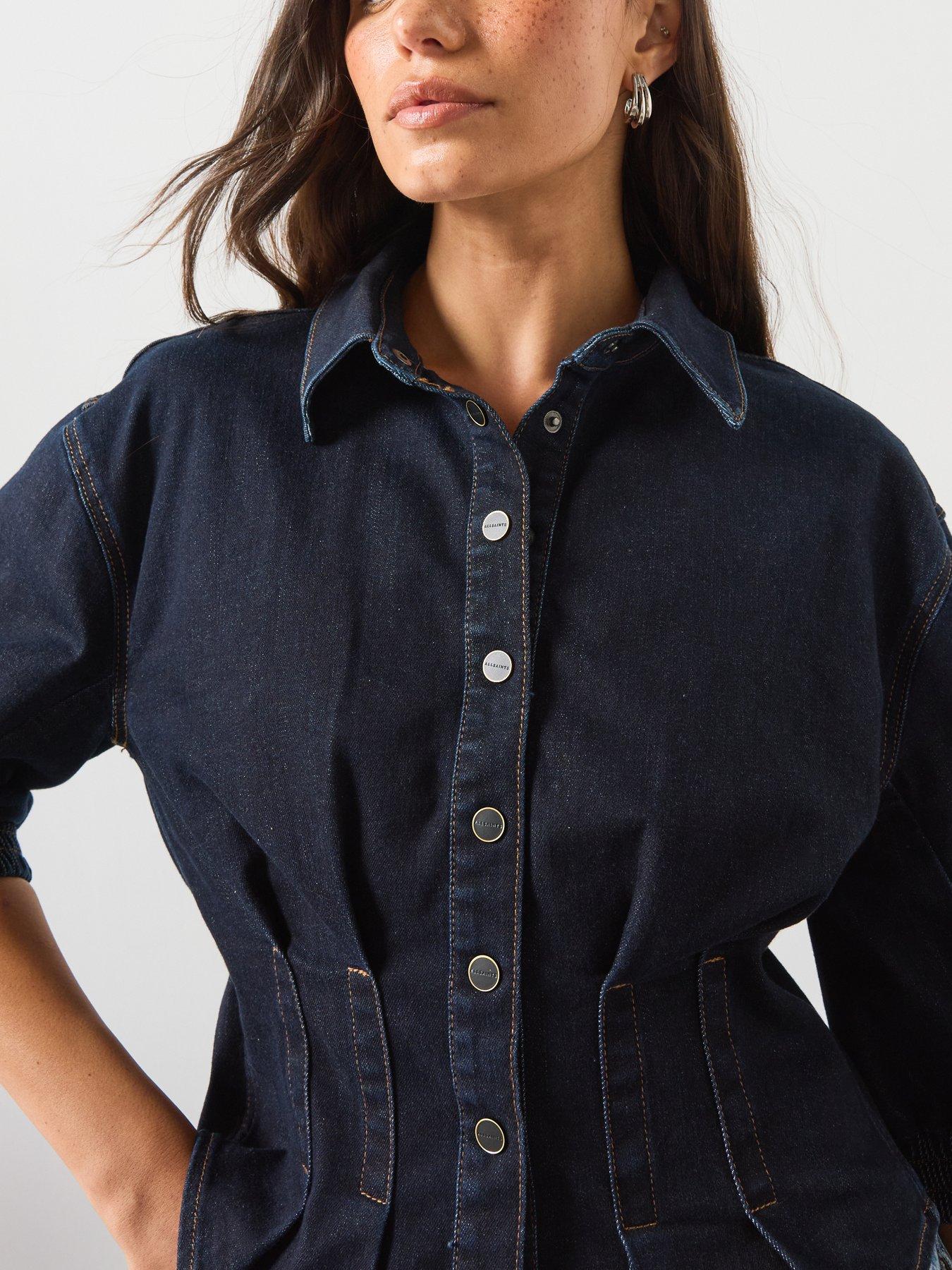 Image 5 of 5 of AllSaints Nancy Denim Shirt