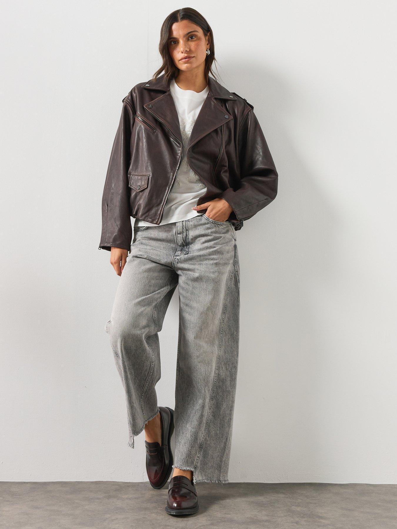 Image 3 of 6 of AllSaints Samina Biker