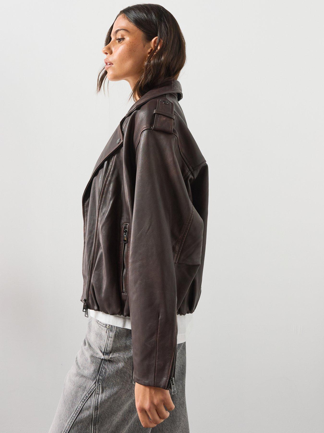 Image 4 of 6 of AllSaints Samina Biker
