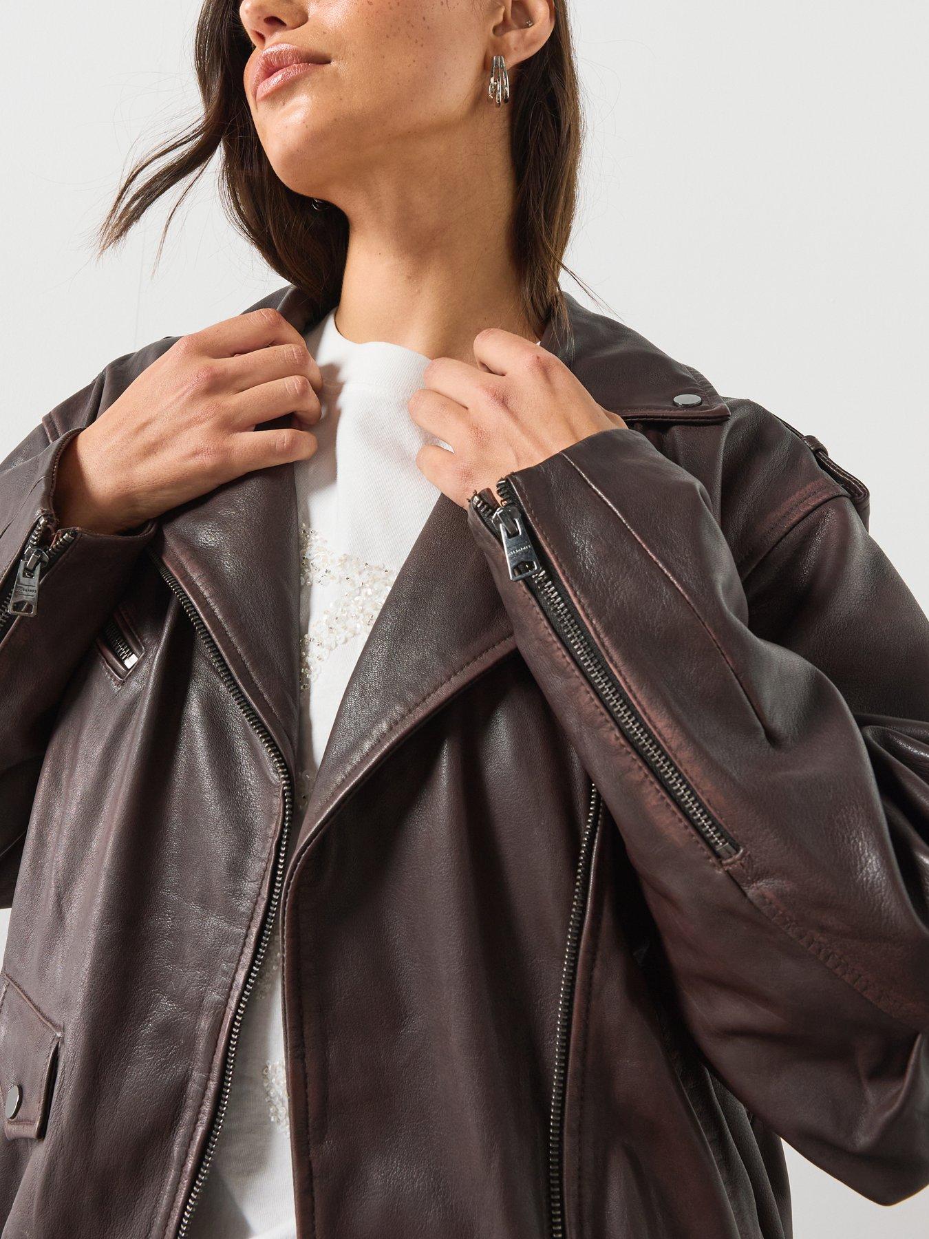 Image 6 of 6 of AllSaints Samina Biker