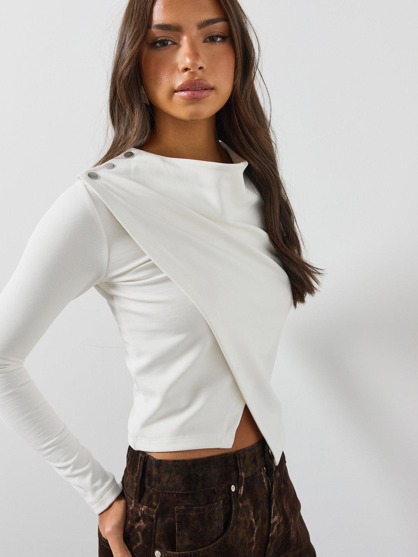 Image 1 of 6 of AllSaints Skyler Ls Top
