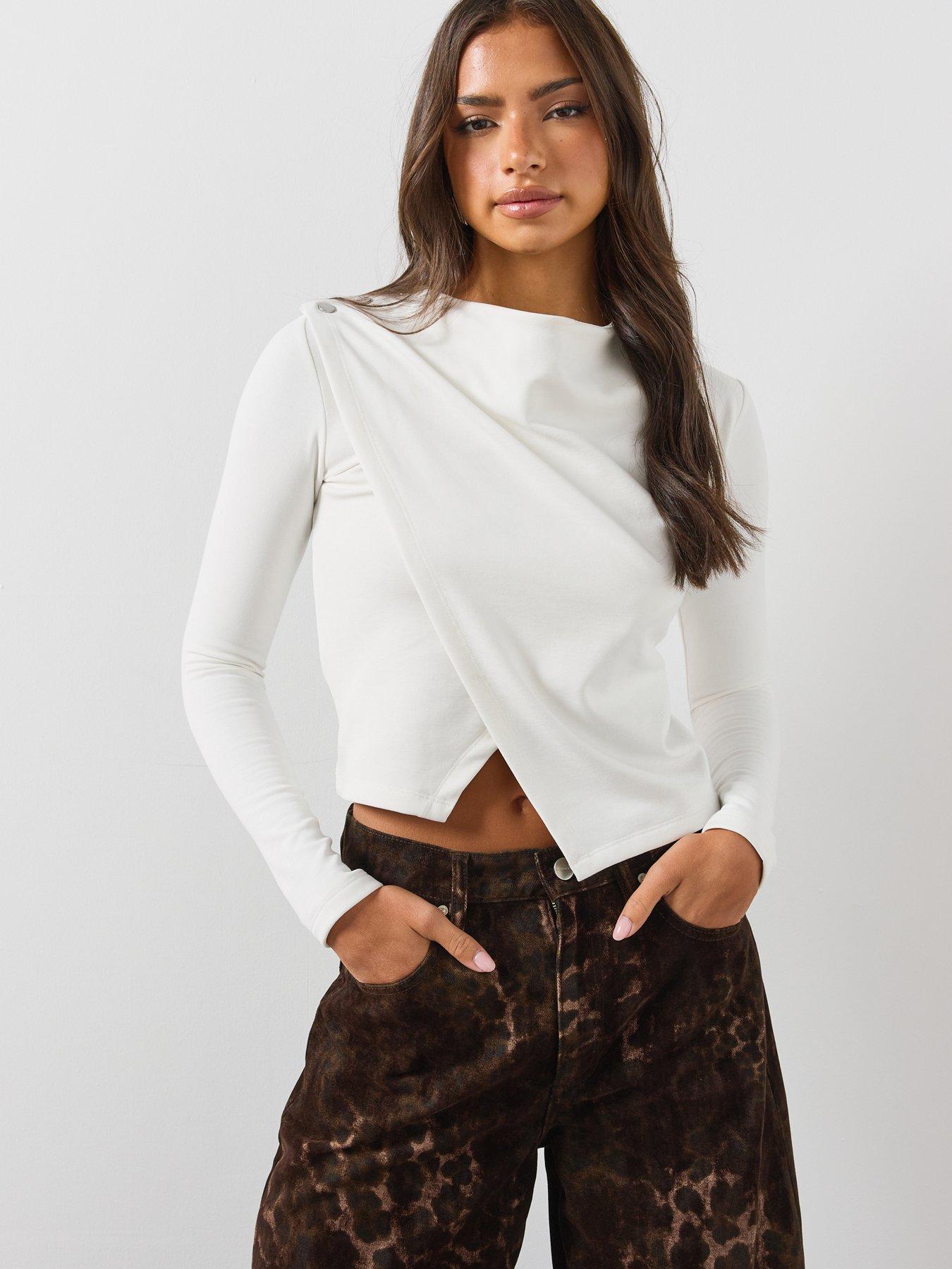 Image 6 of 6 of AllSaints Skyler Ls Top