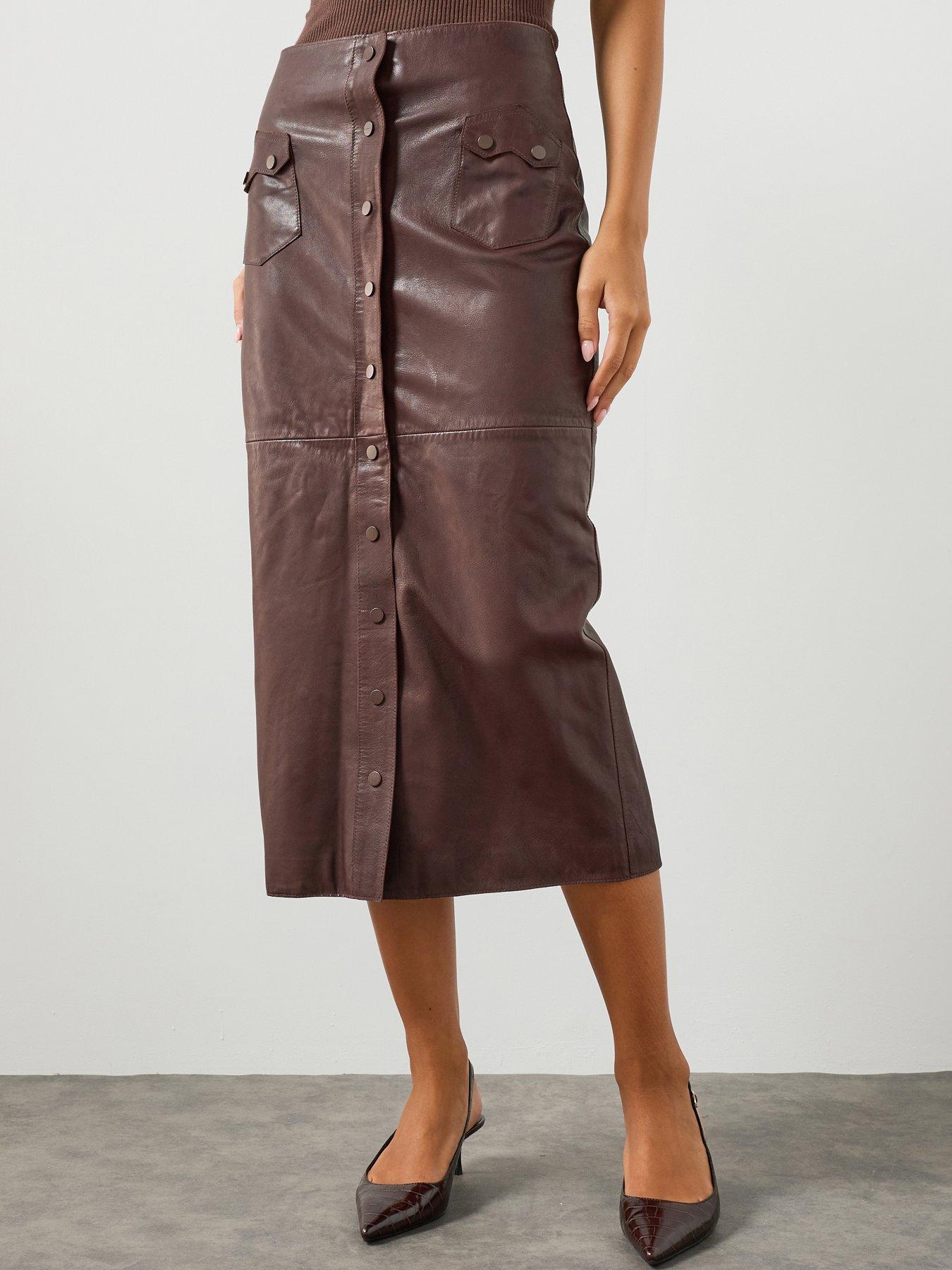AllSaints Rock Midi Skirt