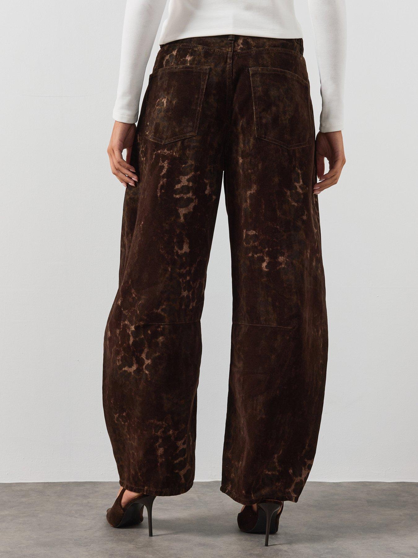 Image 2 of 6 of AllSaints Jett Flock Jean