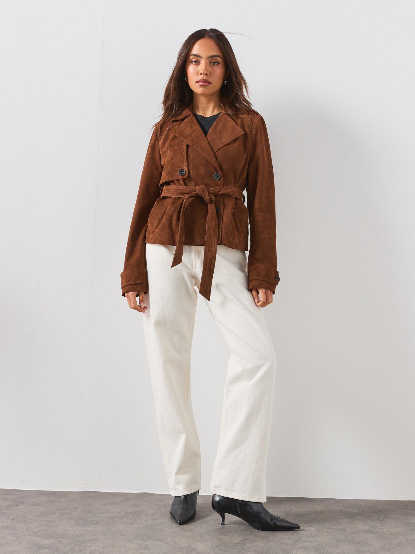 Image 3 of 6 of AllSaints Cropped Okena Trench