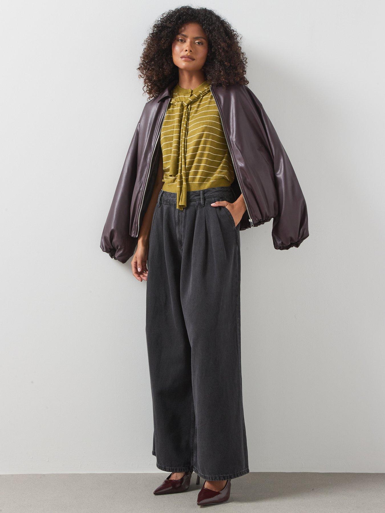 Image 3 of 5 of AllSaints Axis Pleat Jean