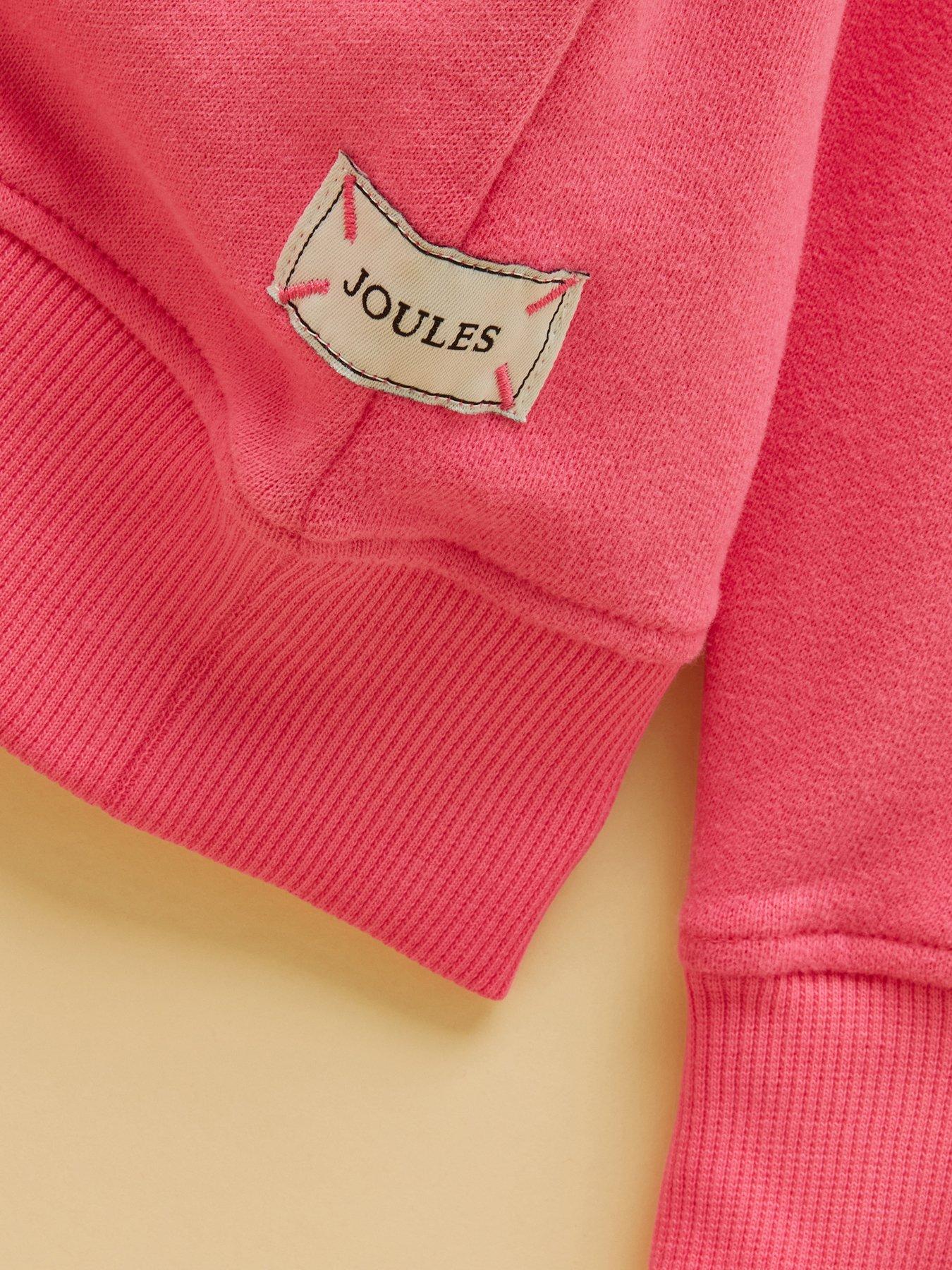 Image 4 of 5 of Joules Girls Sundaze Messy Hair Sweat - Pink