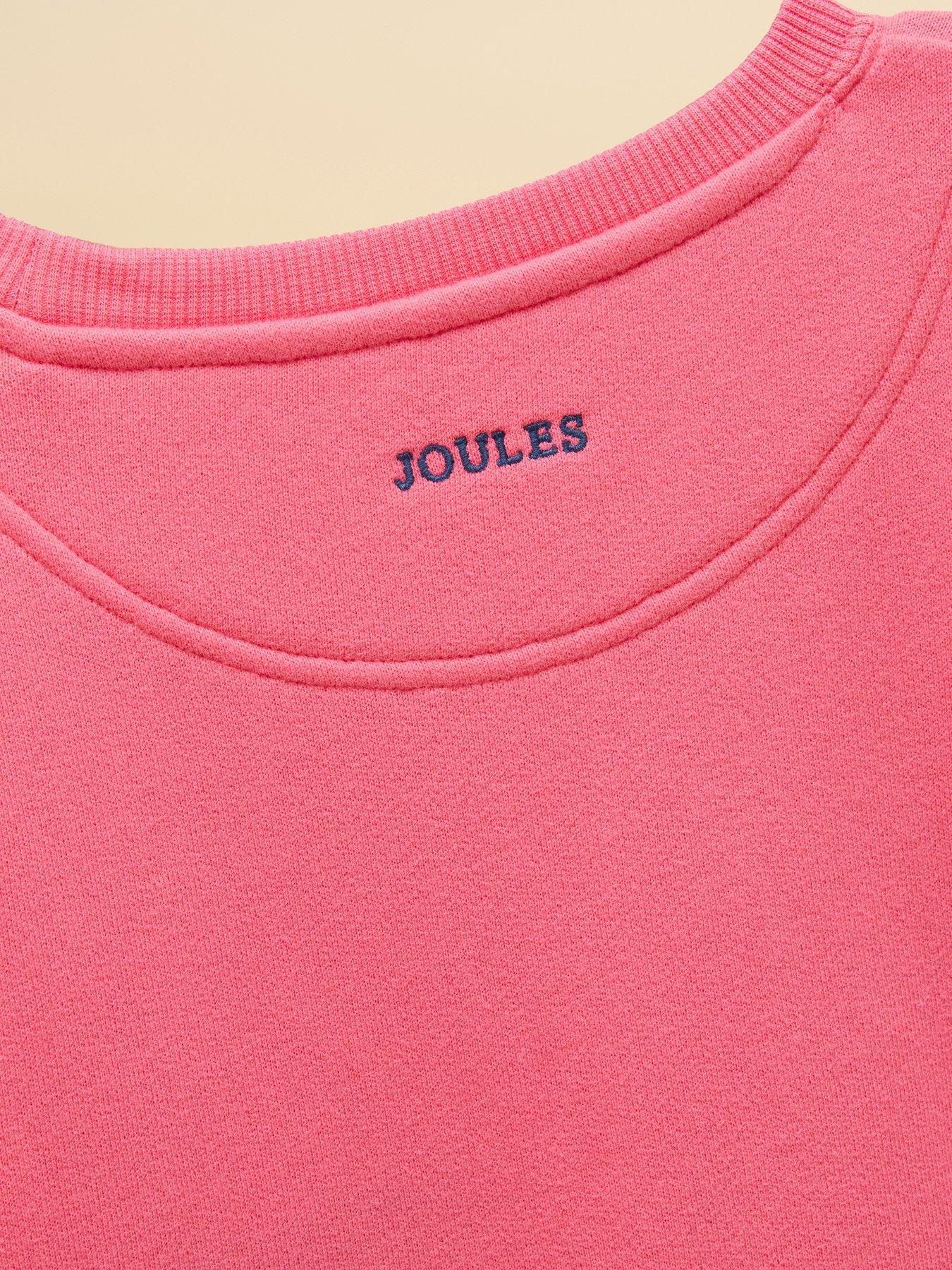 Image 5 of 5 of Joules Girls Sundaze Messy Hair Sweat - Pink