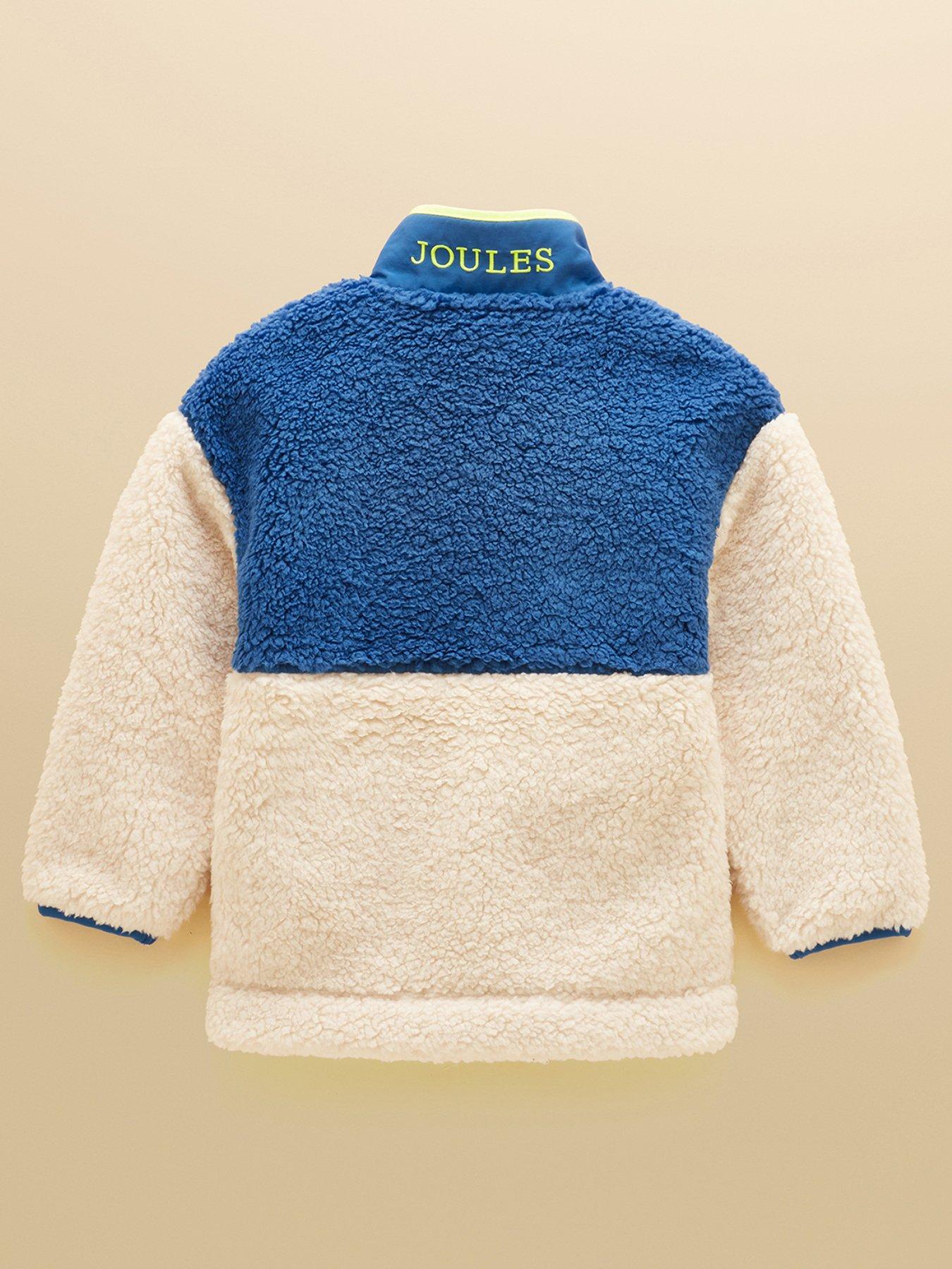 Image 2 of 5 of Joules Boys Billy Full Zip Fleece Jacket - Cream