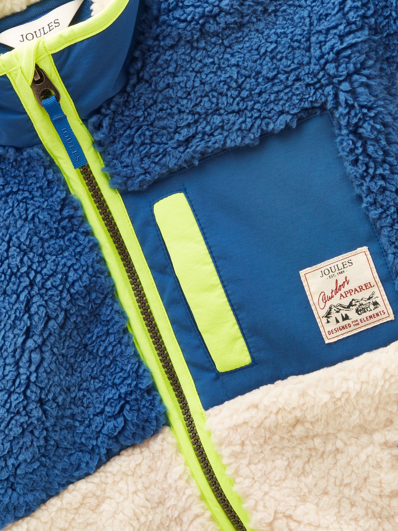 Image 5 of 5 of Joules Boys Billy Full Zip Fleece Jacket - Cream