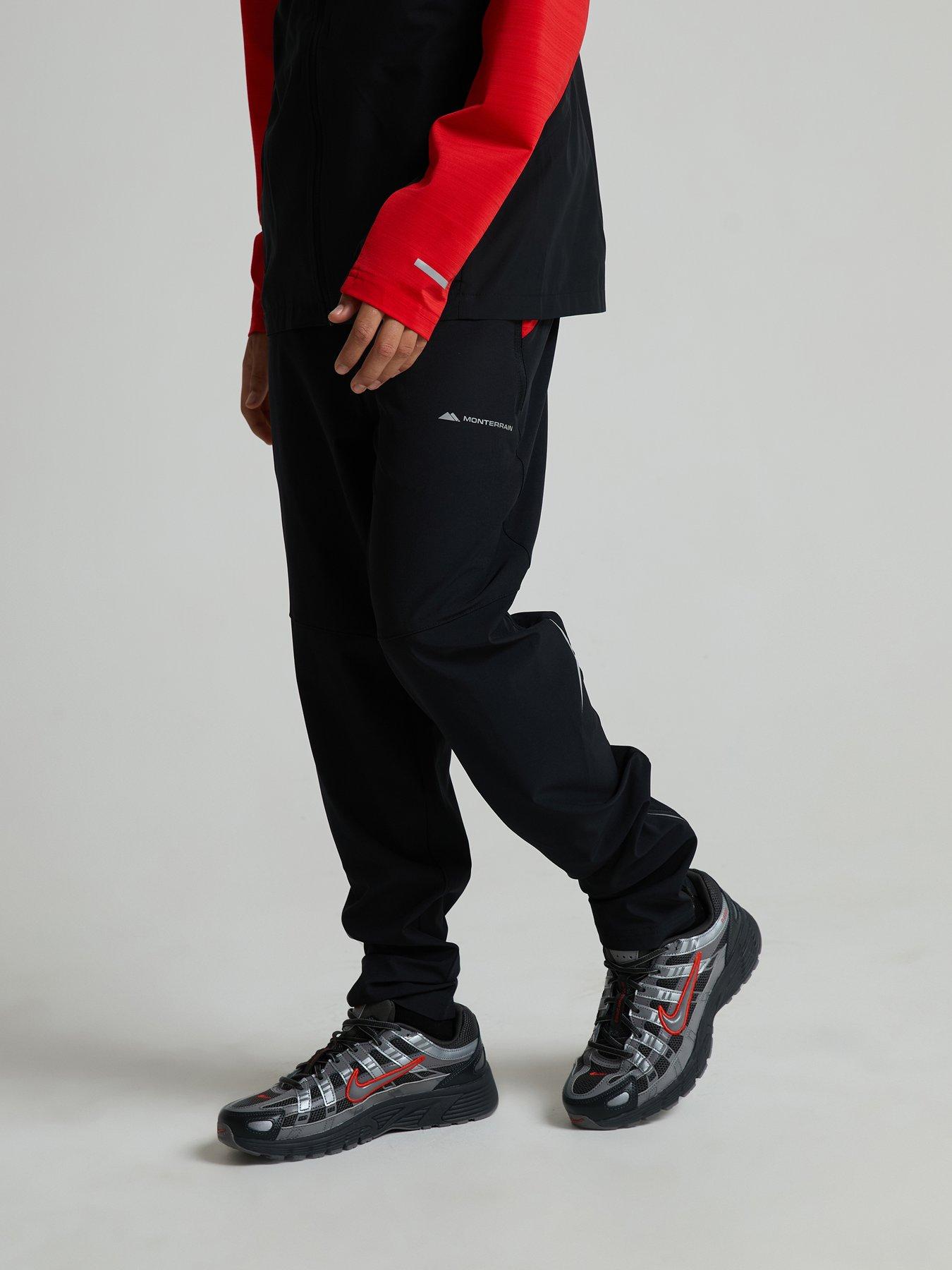 Monterrain Junior Bolt 3.0 Space Dye Pant - Black/Red