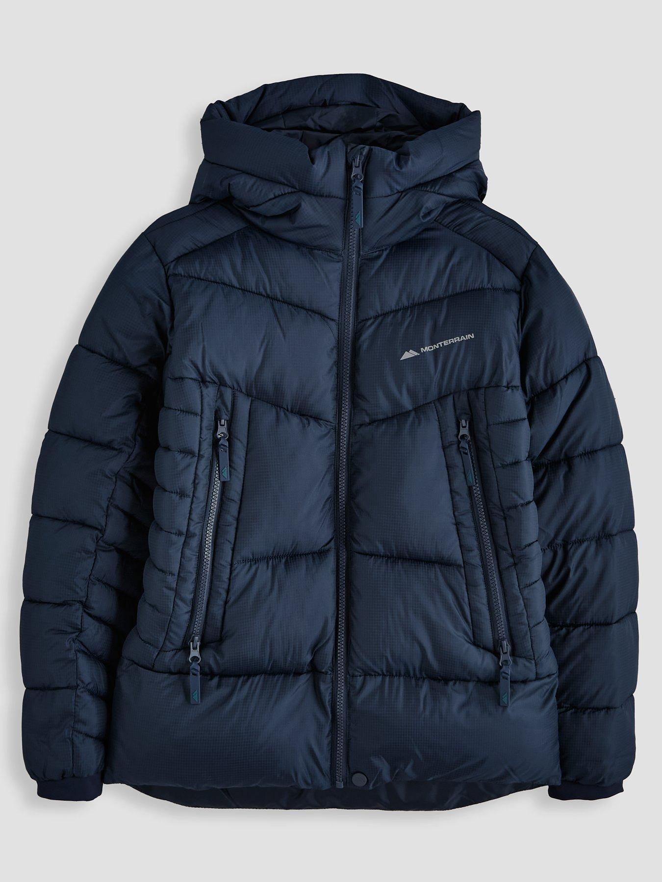 Monterrain Junior Blanc 2.0 Puffer Jacket - Dark Grey