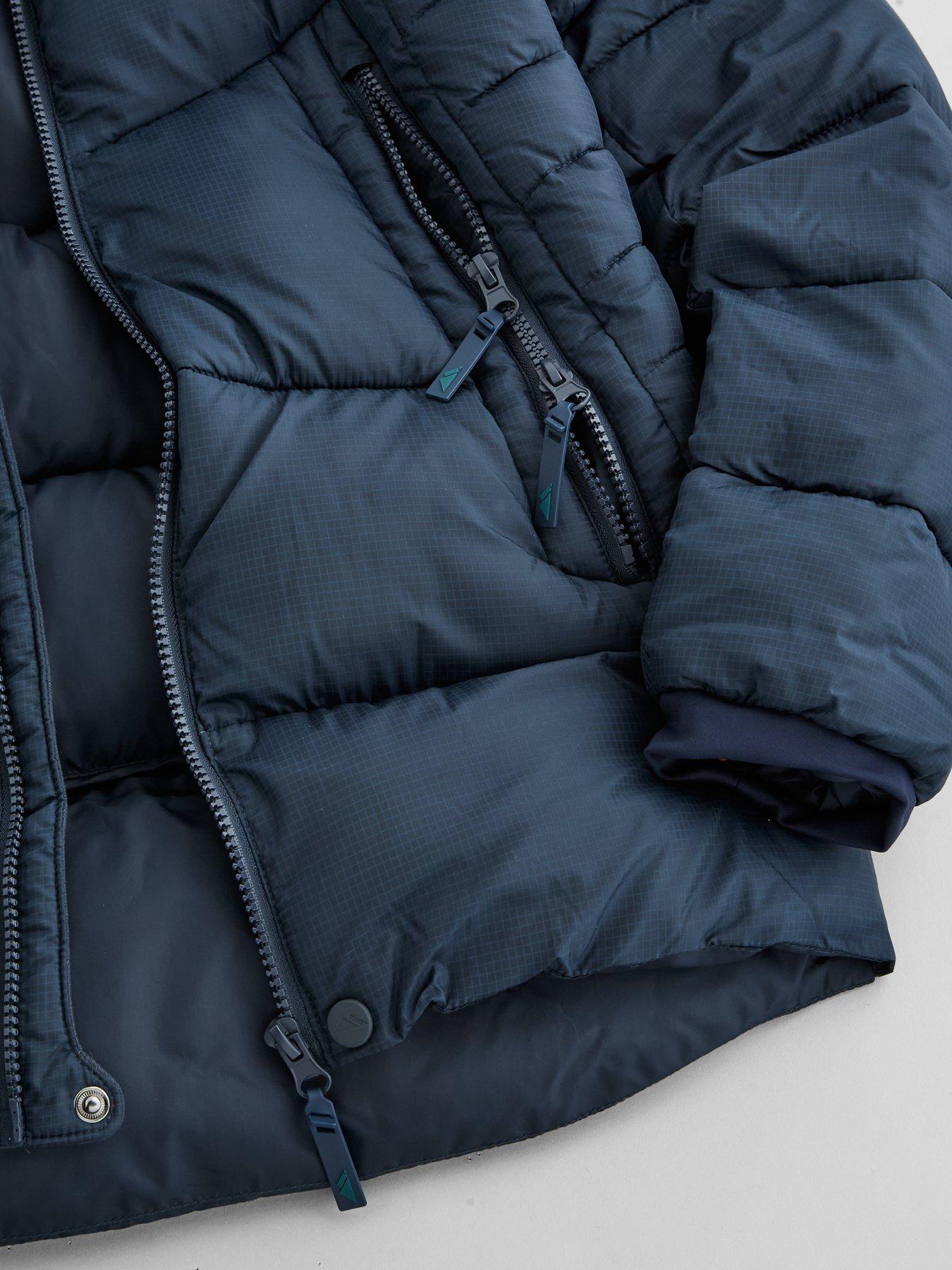 Image 4 of 5 of Monterrain Junior Blanc 2.0 Puffer Jacket - Dark Grey