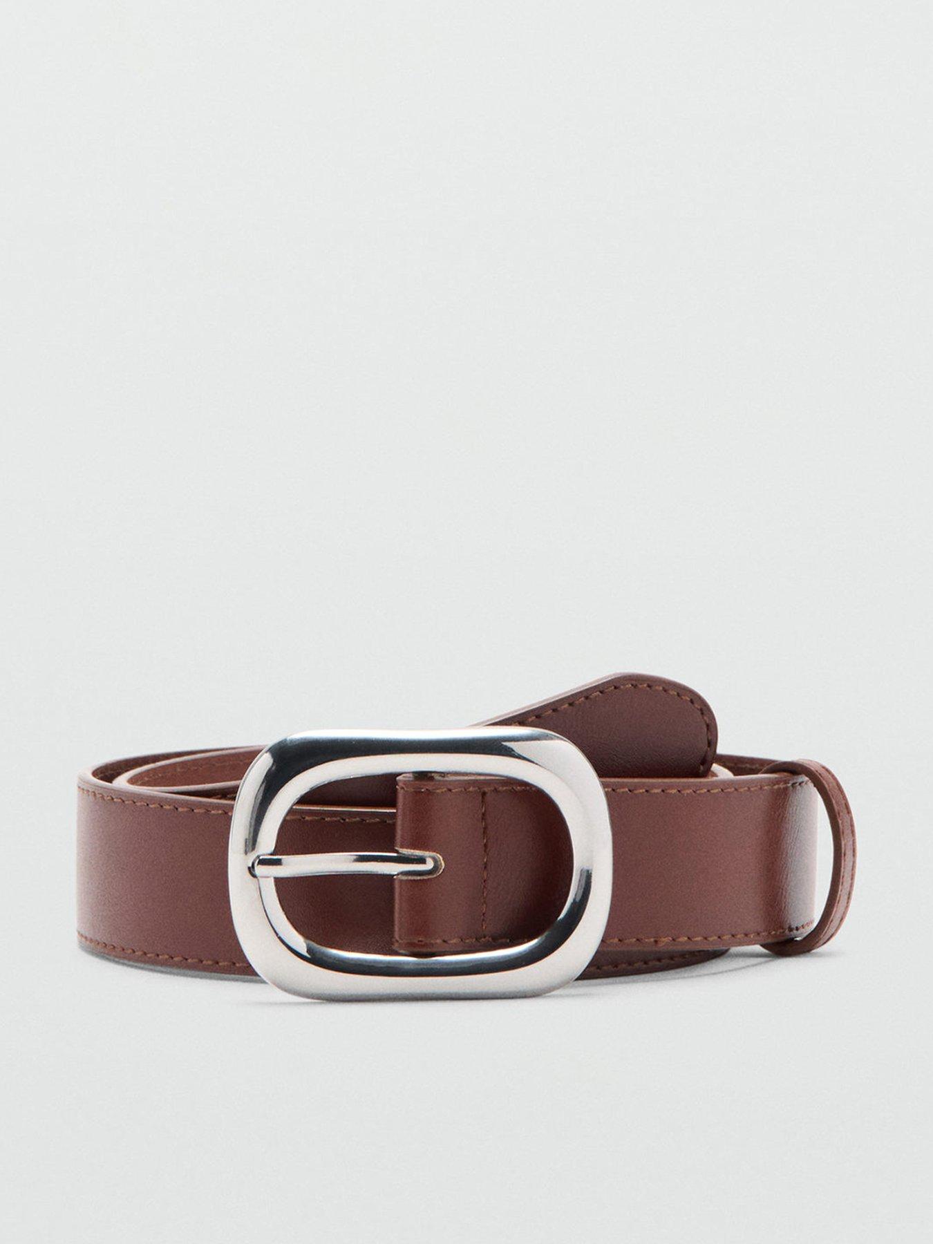 Mango Oval Buckle Belt
