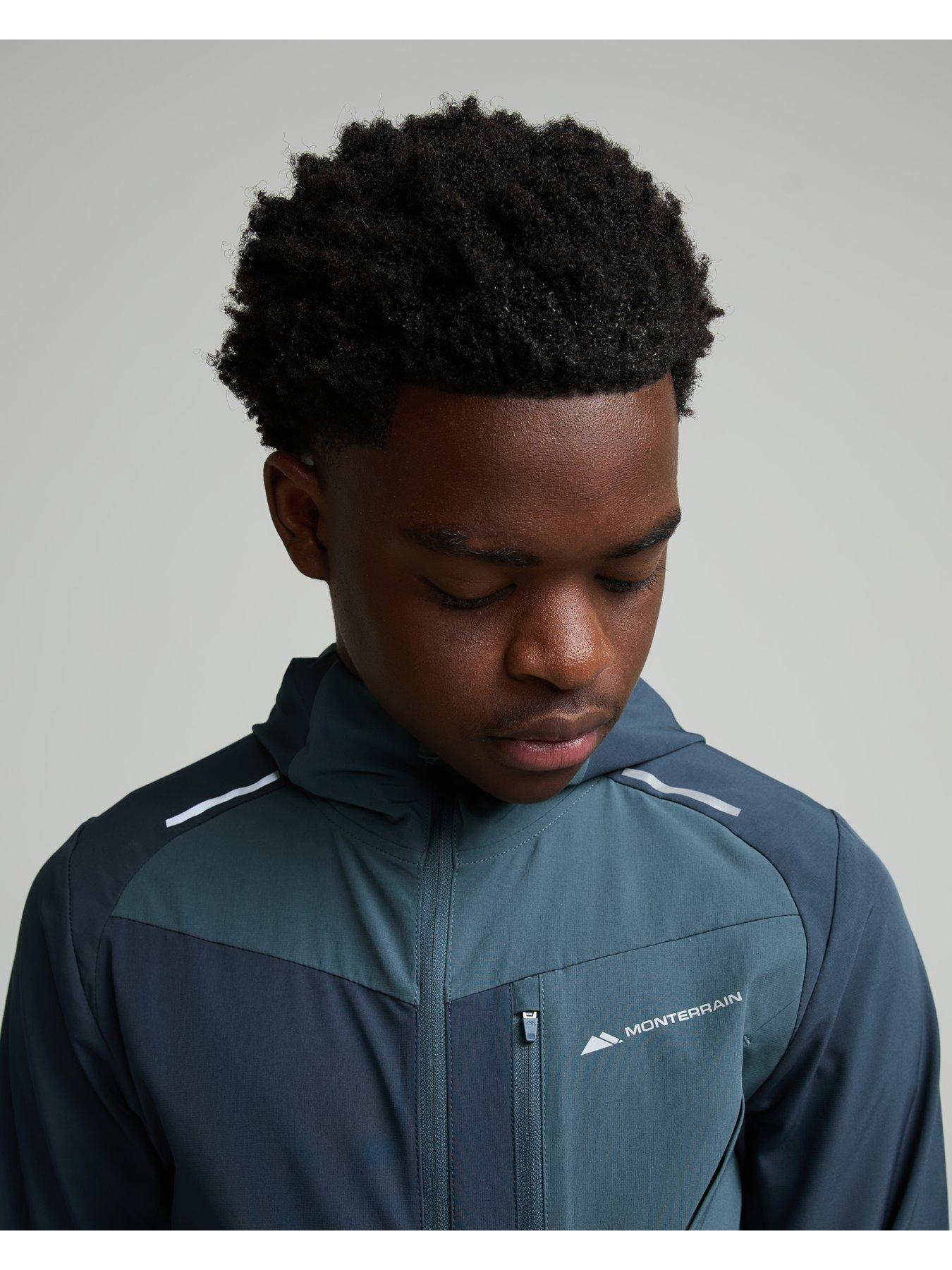 Image 5 of 5 of Monterrain Boys Deflect 2.0 Stretch Woven Zip-Through Hood Jacket - Dark Grey