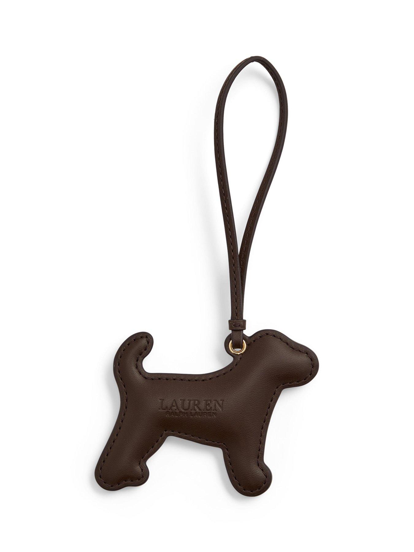 Image 3 of 3 of Lauren by Ralph Lauren Jack Russel Small Bag Charm - Brown