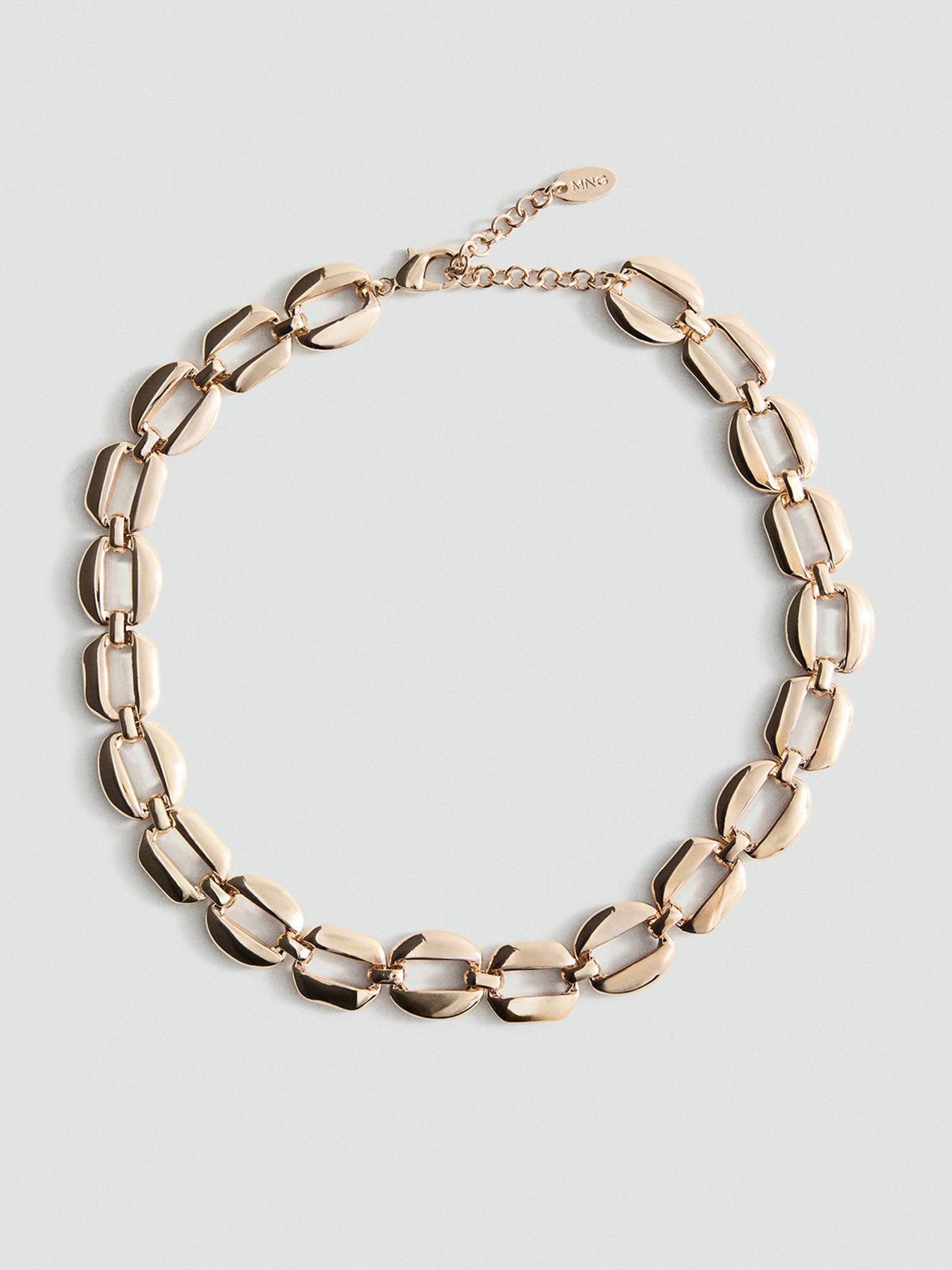 Image 1 of 3 of Mango Maxi Chain Necklace - Gold