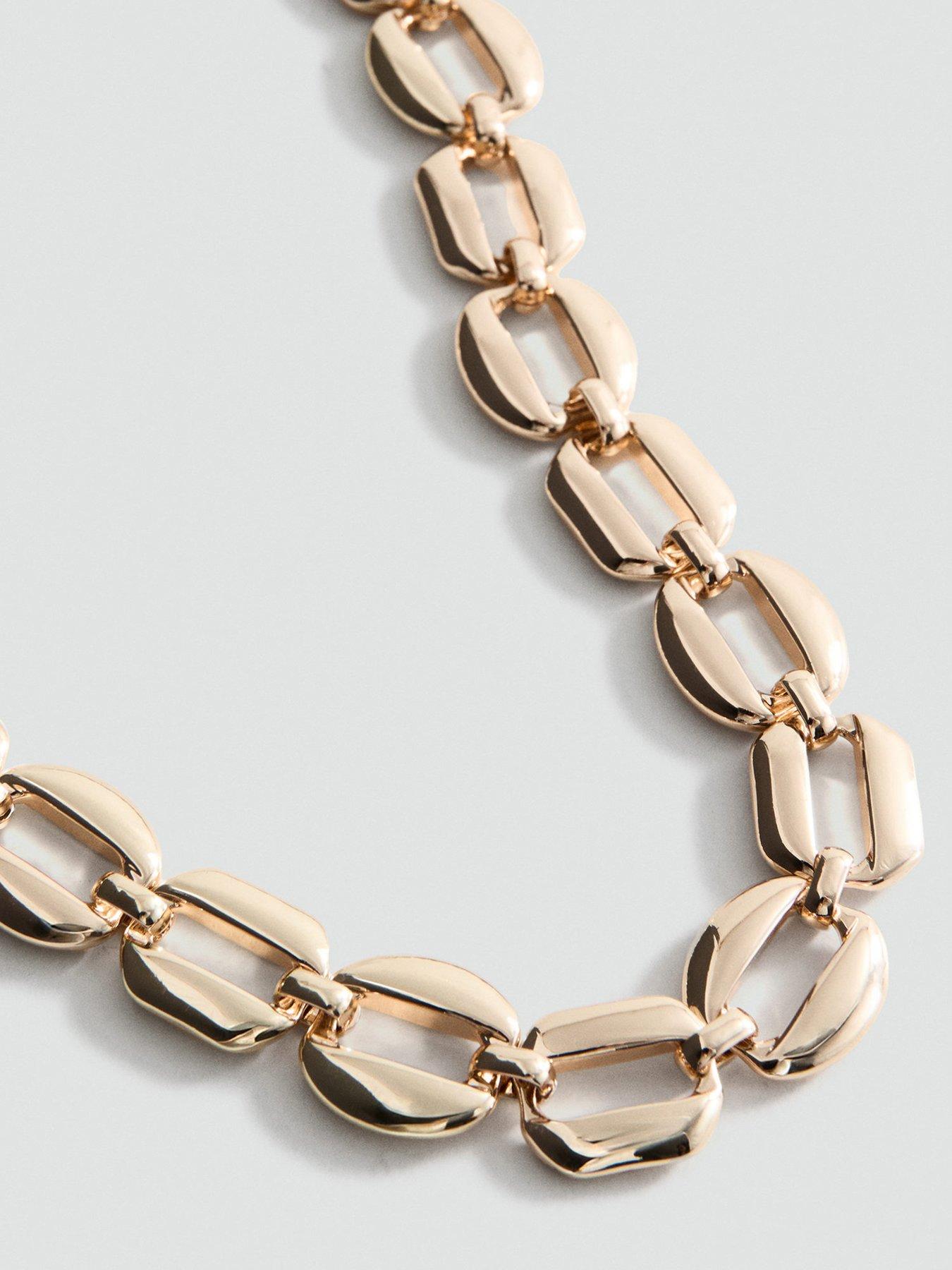 Image 2 of 3 of Mango Maxi Chain Necklace - Gold