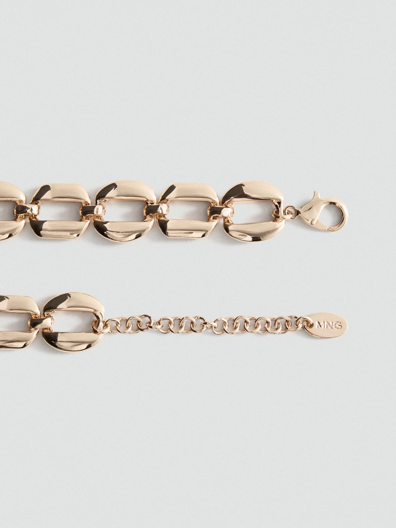 Image 3 of 3 of Mango Maxi Chain Necklace - Gold