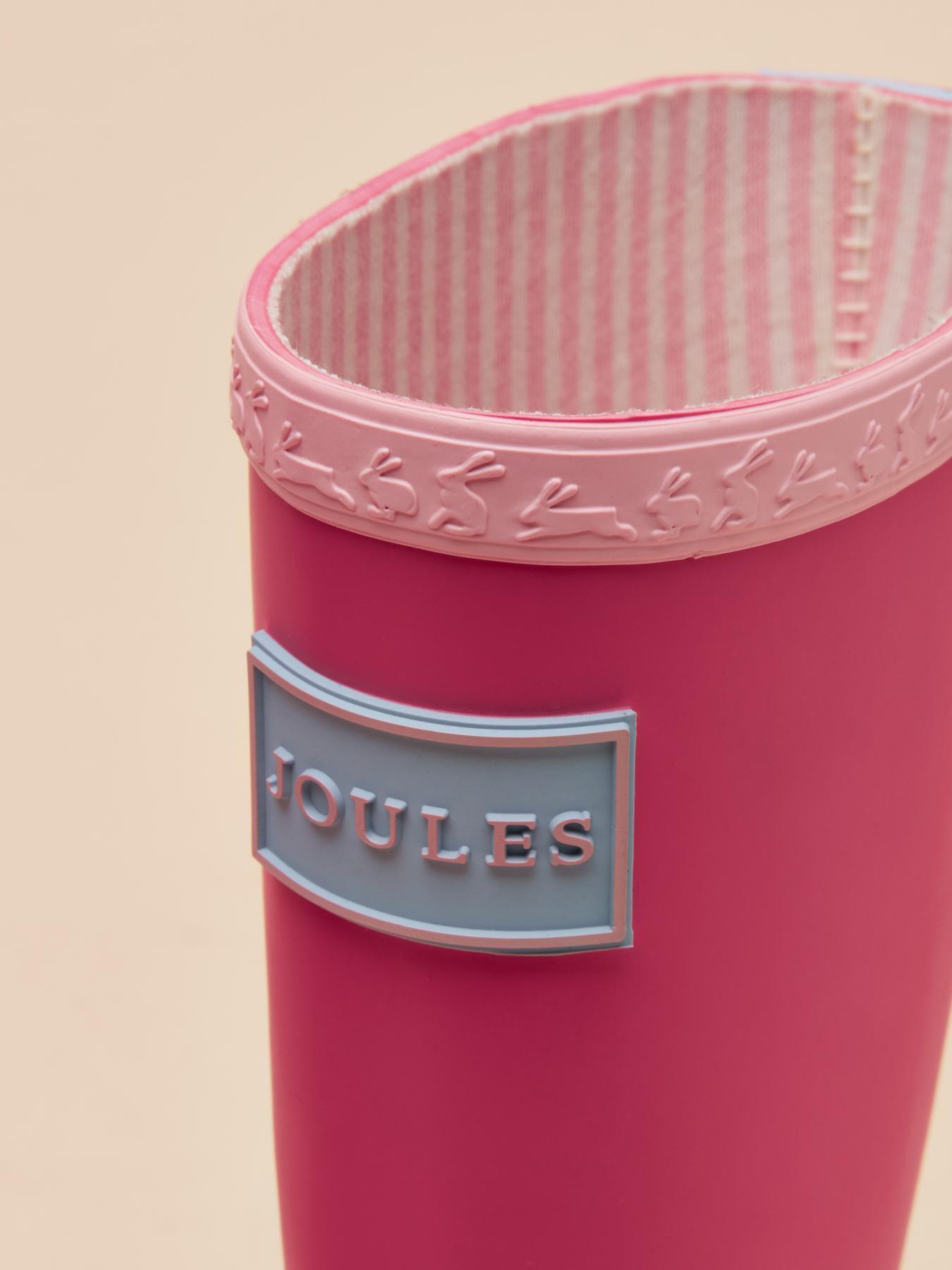 Image 5 of 5 of Joules Girls Colourblock Wellies - Pink