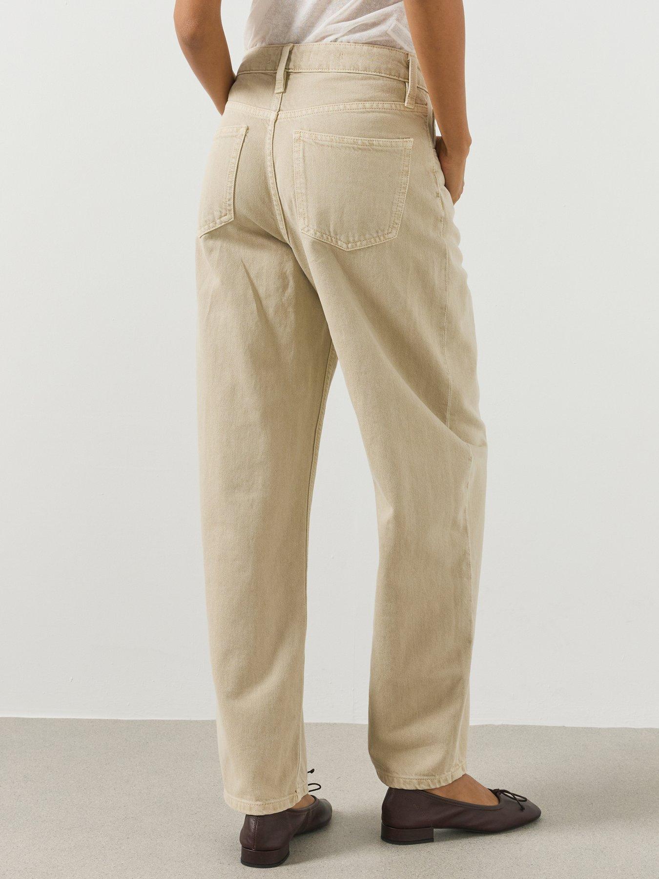Image 2 of 6 of Mango High-rise Balloon Jeans - Brown
