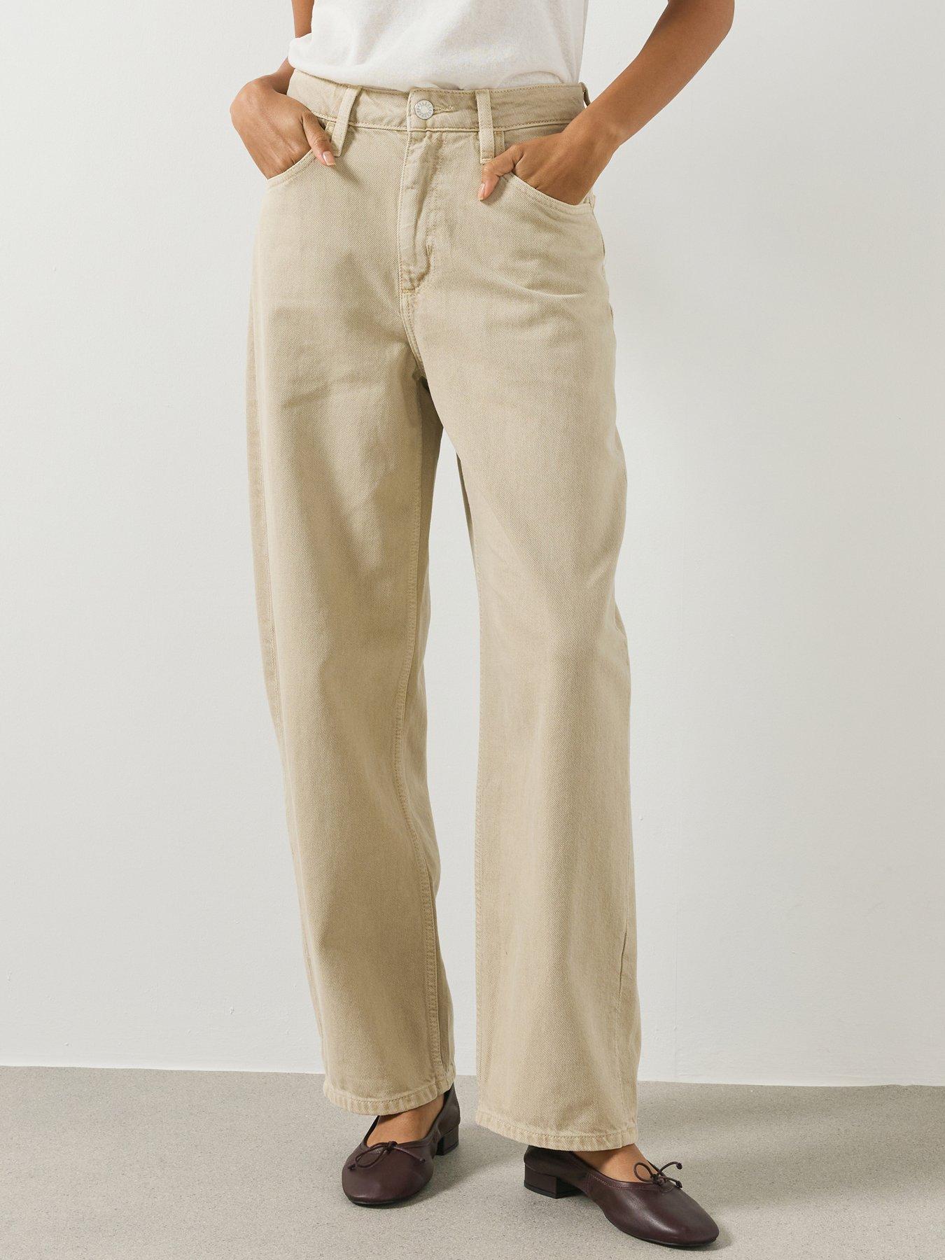 Image 3 of 6 of Mango High-rise Balloon Jeans - Brown