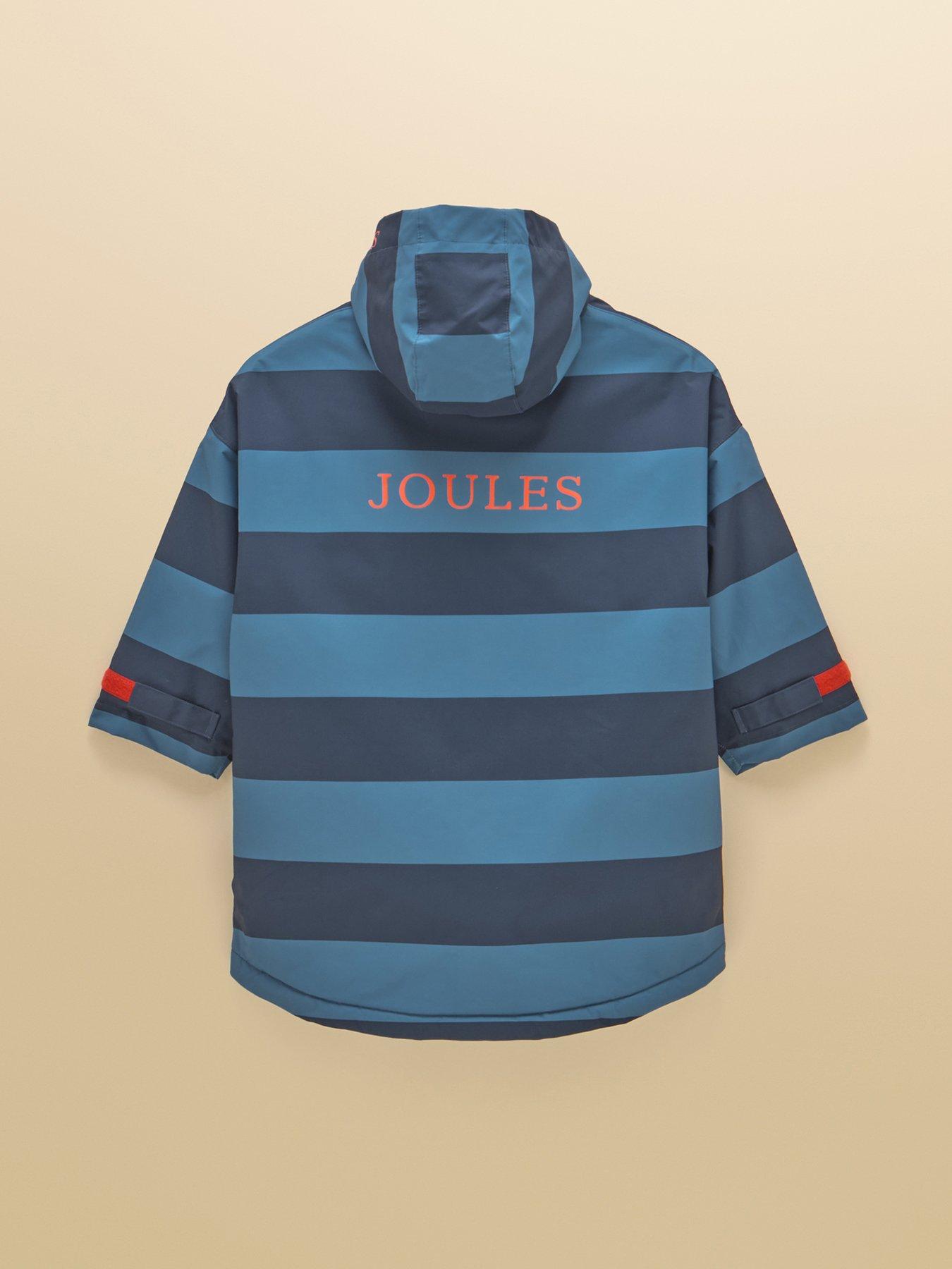 Image 2 of 5 of Joules Boys Stripe Changing Robe - Blue